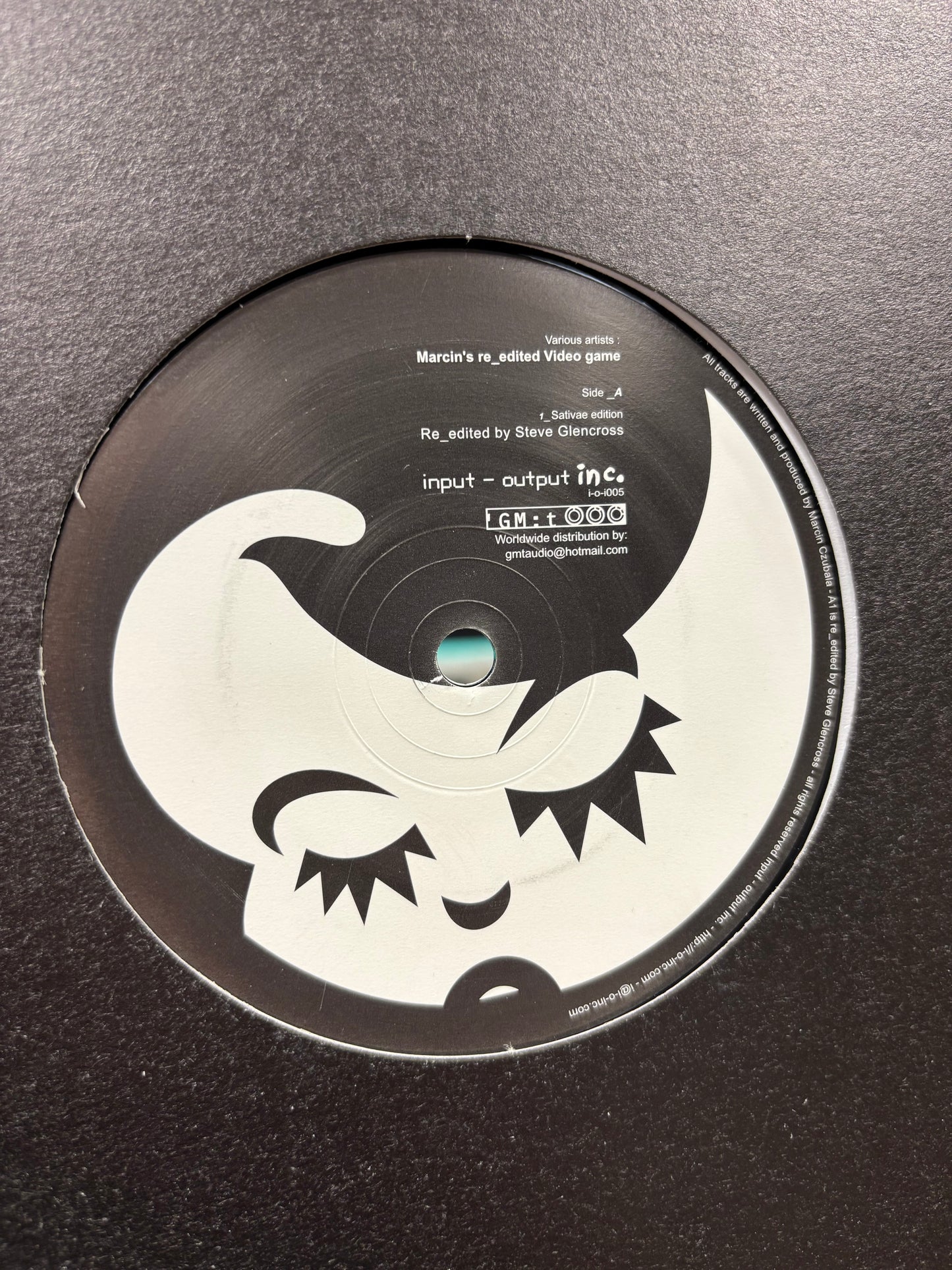 Marcin Czubala: Marcin’s Re_edited Video Game, 12inch, Only official pressing, Input - Output Inc., Sweden 2002