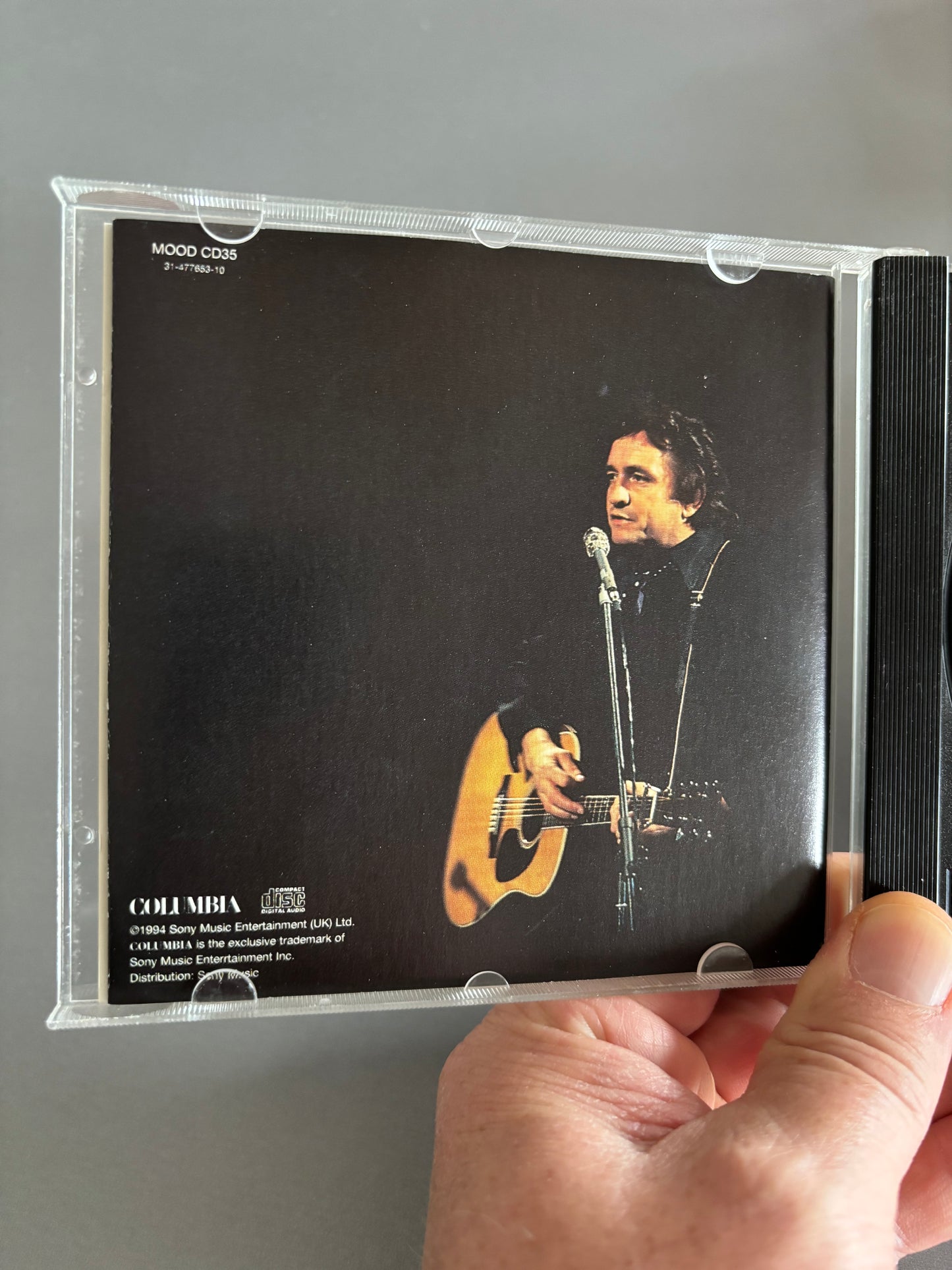 Johnny Cash: The Man In Black - The Definitive Collection, CD, Columbia, UK 1994