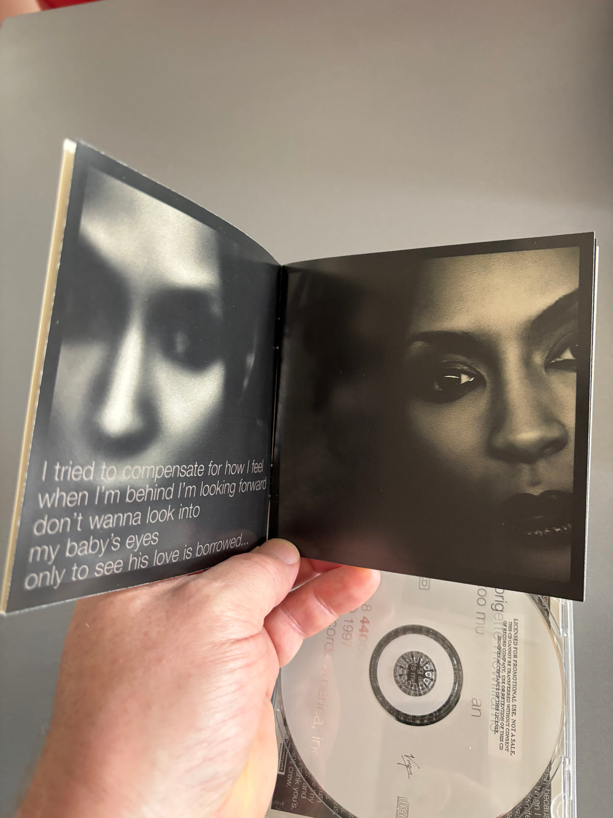 Brigette McWilliams: Too Much Woman, HDCD, Promo, Virgin, US 1997