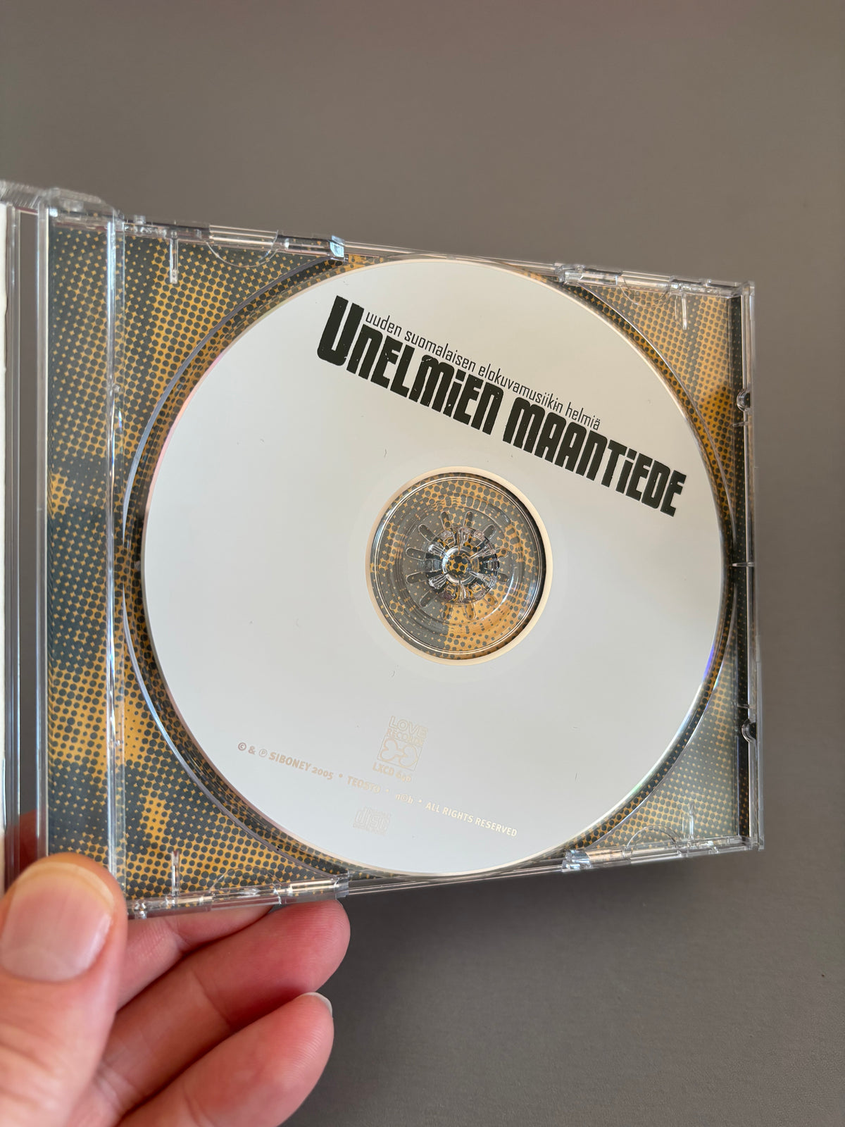 Unelmien Maantiede - Uuden Suomalaisen Elokuvamusiikin Helmiä, CD, Only pressing, Love Records, Finland 2005