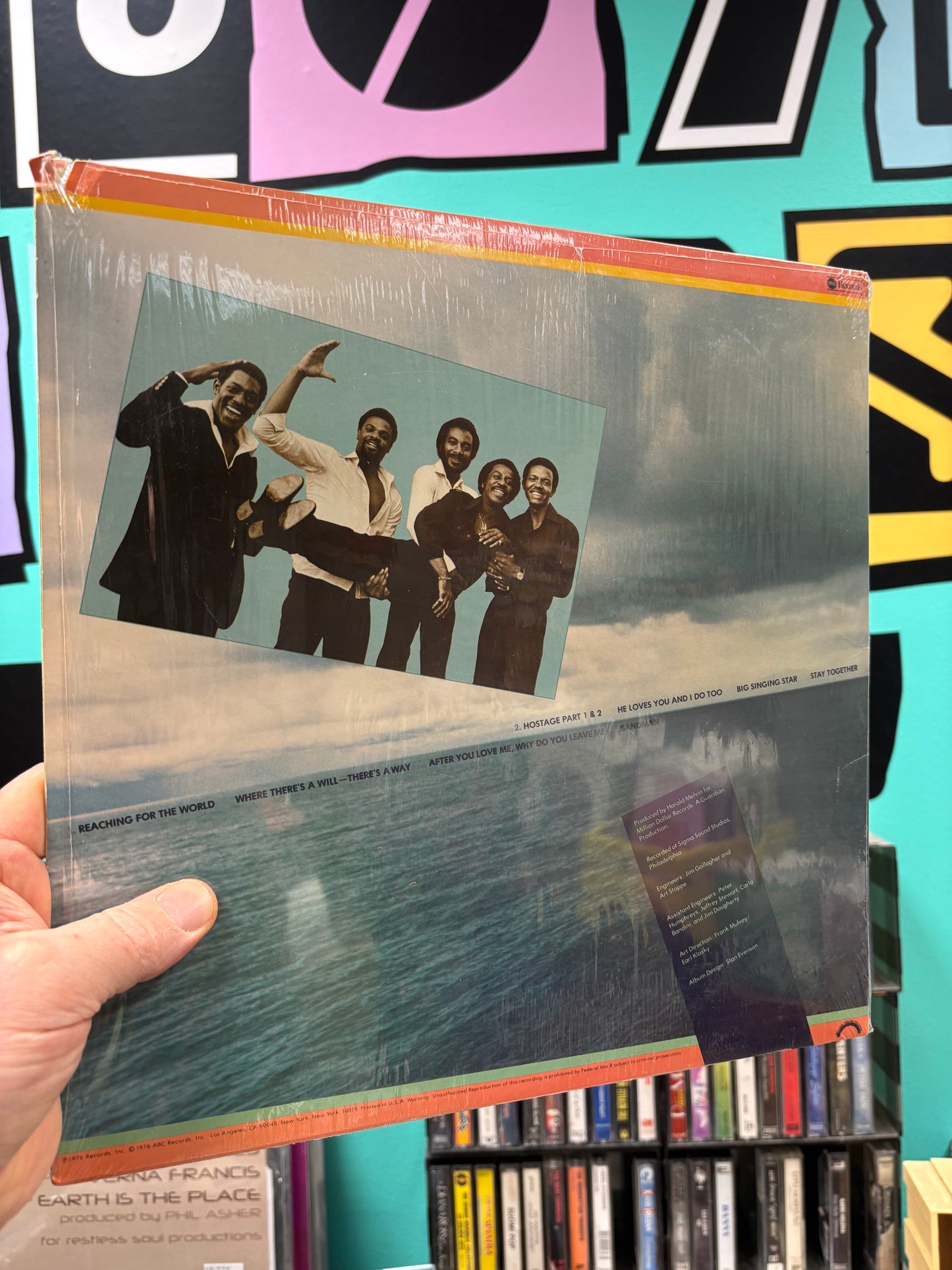 Harold Melvin And The Blue Notes: Reaching For The World, LP, ABC Records, US 1976