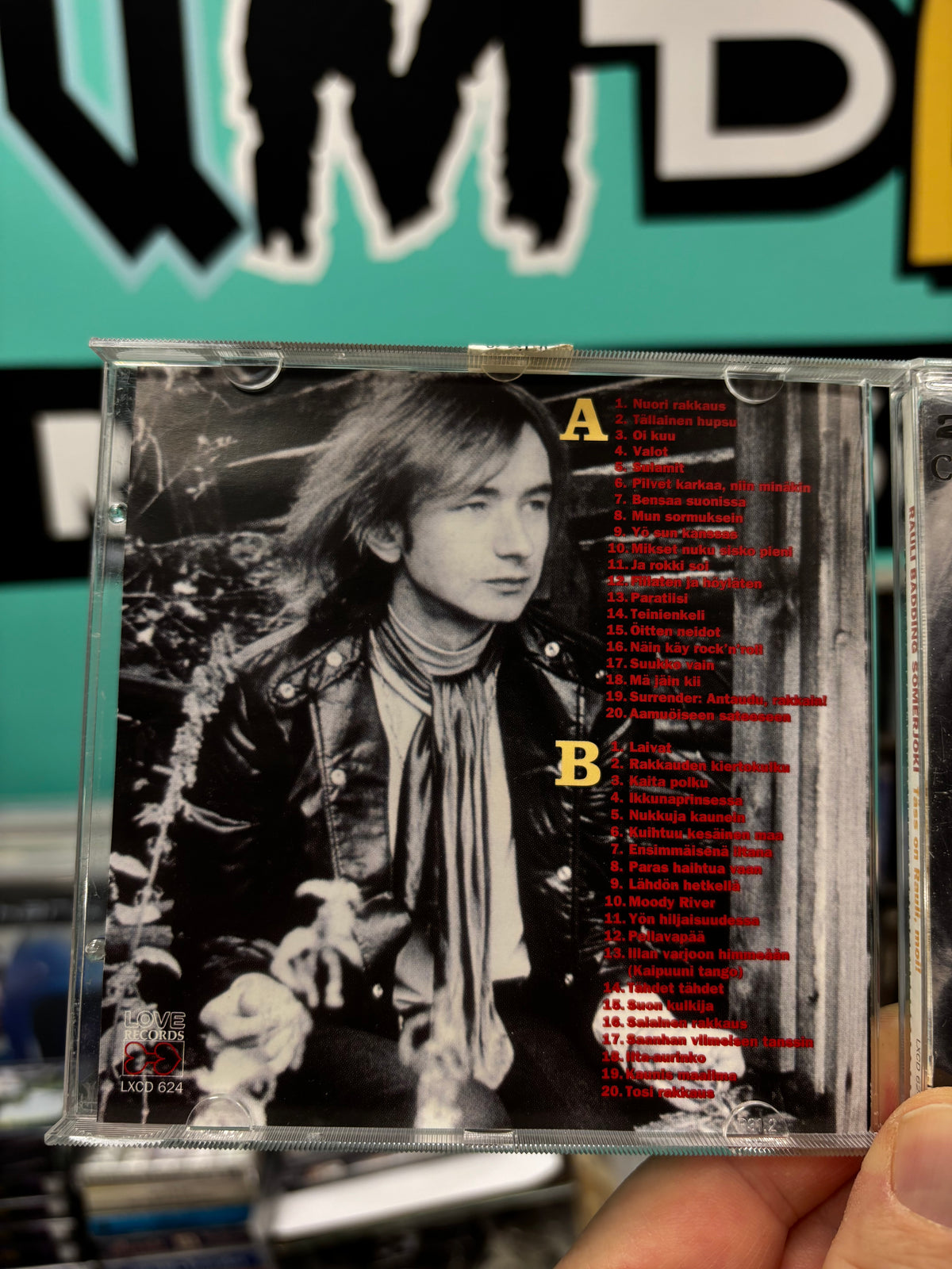 Rauli Badding Somerjoki: Täss On Rauli, Moi!, 2CD, 1st pressing, Love Records, Siboney, Finland 1999