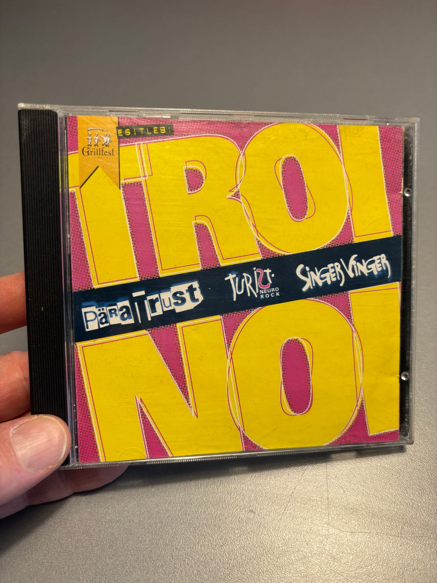 Päratrust - Troinoi, CD, Only CD pressing, Compilation, Enhanced, TopTen, Estonia 2000