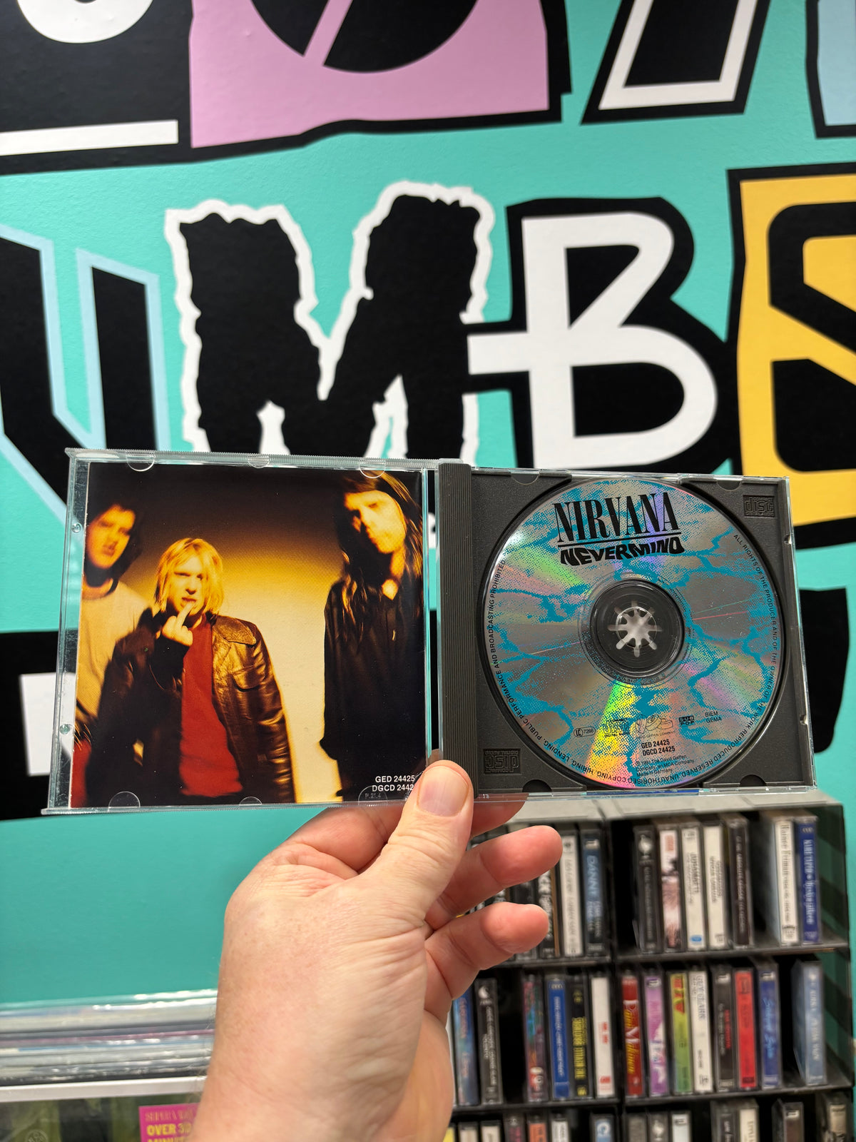Nirvana: Nevermind, CD, Sonopress pressing, DGC, Sub Pop, Europe 1991
