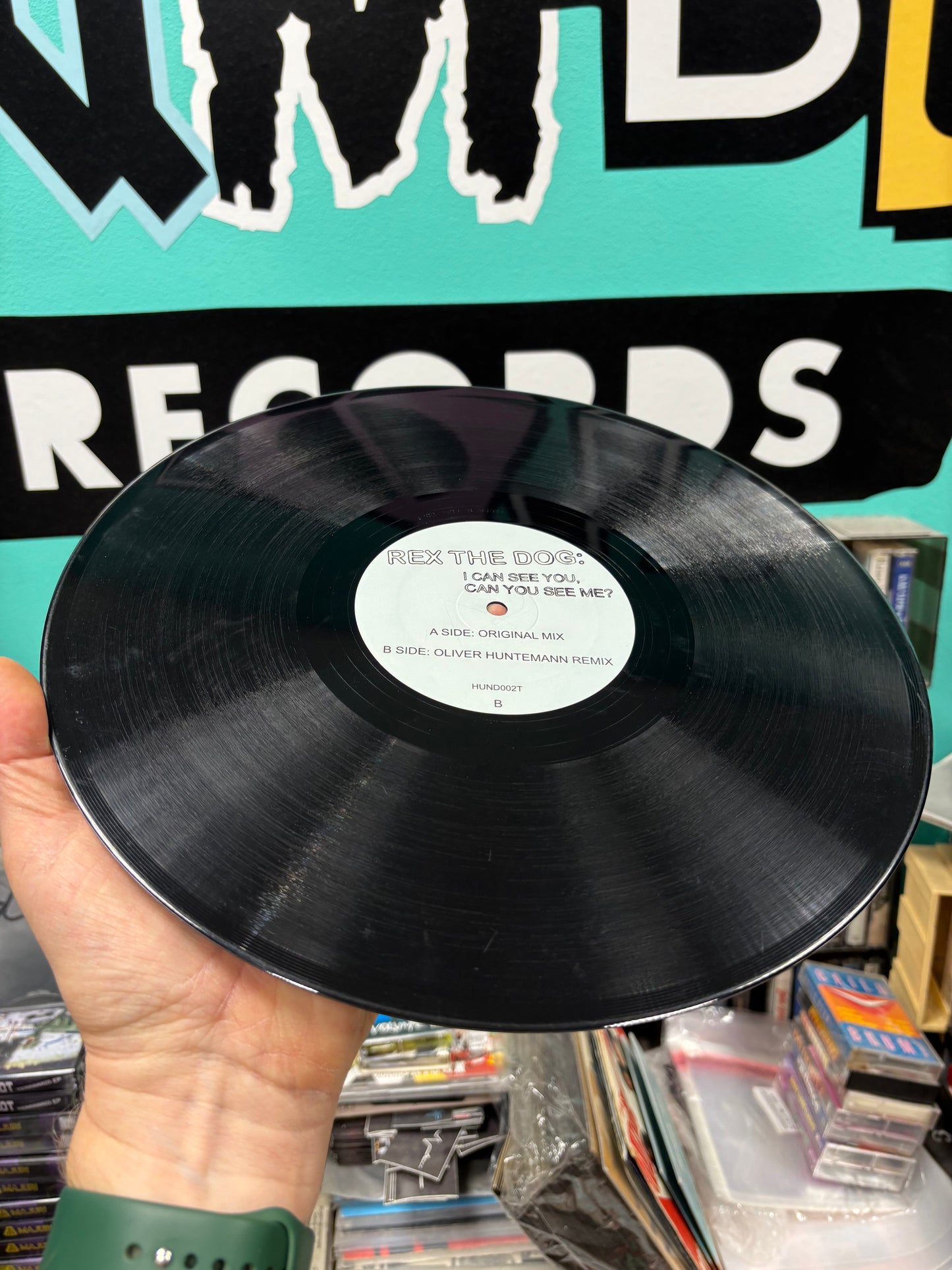 Rex The Dog: I Can See You, Can You See Me?, 12inch, Only official vinyl pressing, Hundehaus Records, UK 2008