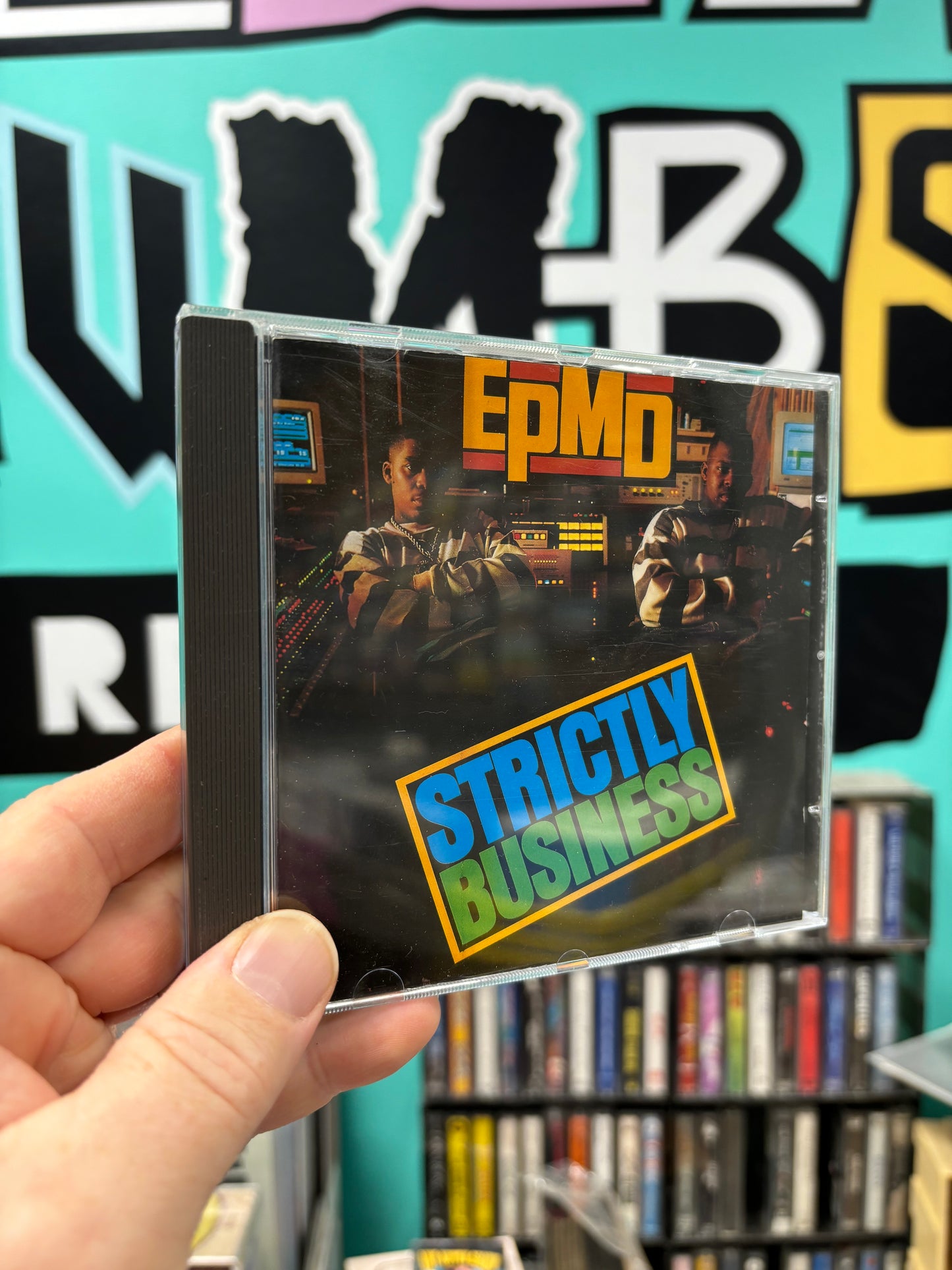 EPMD: Strictly Business, CD, reissue, Mega Records, Denmark 1989