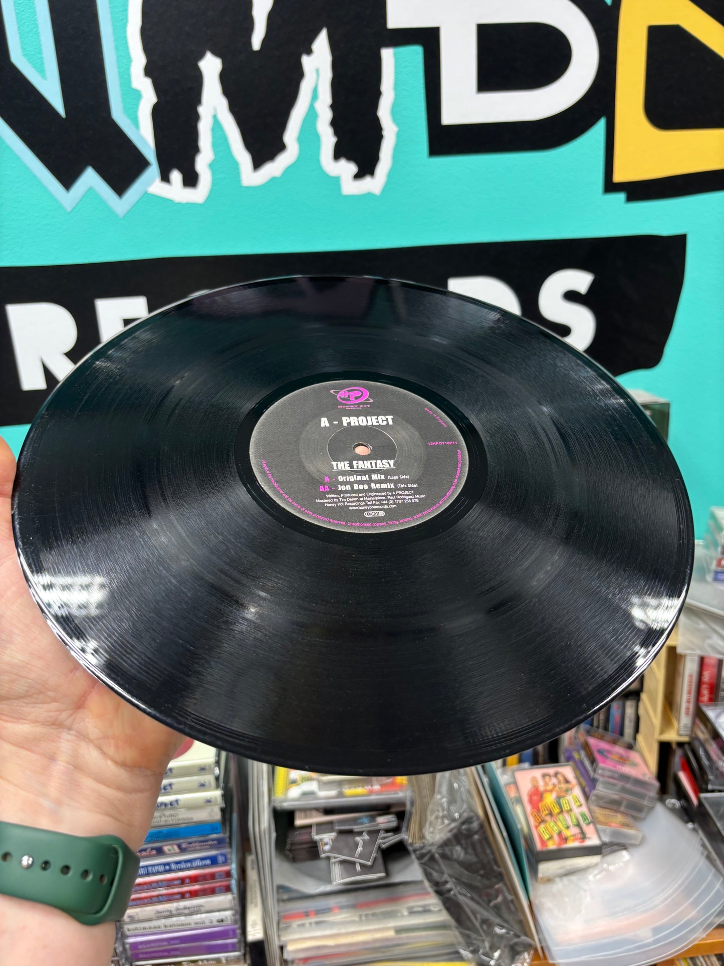 A Project: The Fantasy, Part 1/2, 12inch, Only official pressing, Honey Pot Recordings, UK 2001