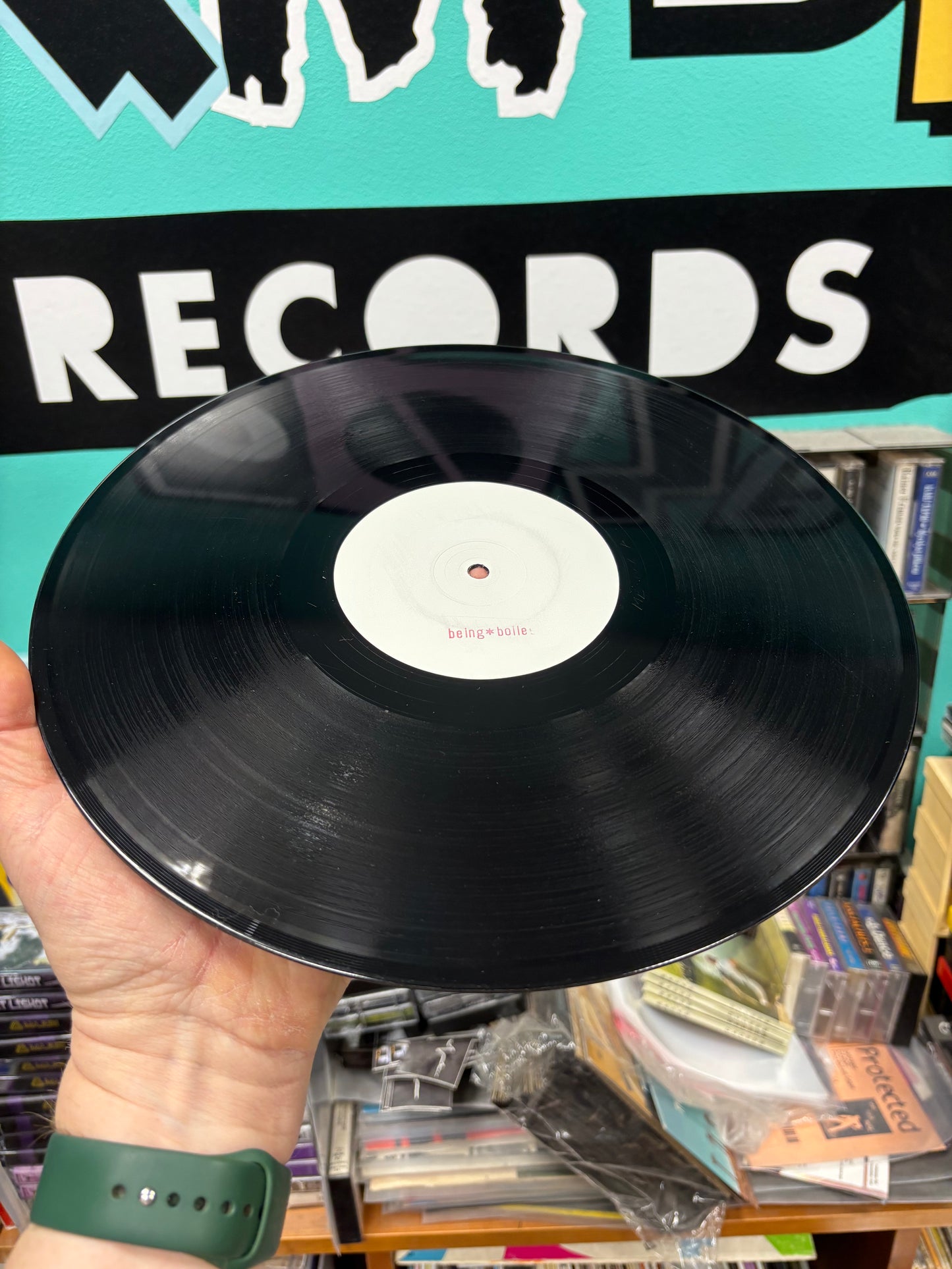 Sean Finn?: Being Boiled (Voice Of Buddha), 12inch, white label, promo, UK-Records?, Germany 2006?