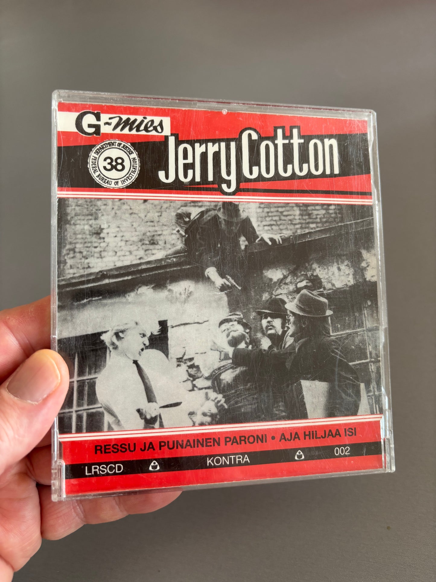 Kontra: Jerry Cotton, CD-single, reissue, remastered, Love Records, Finland 2003