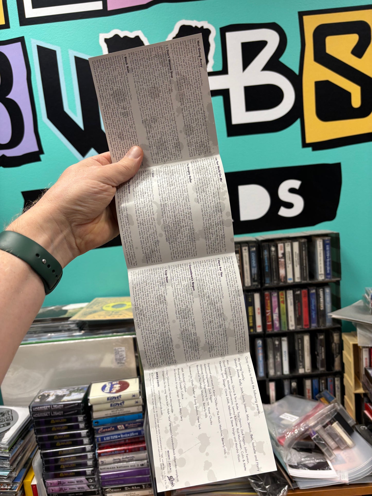 Ozzy Osbourne: Black Rain, CD, Epic, Sony BMG, Europe 2007