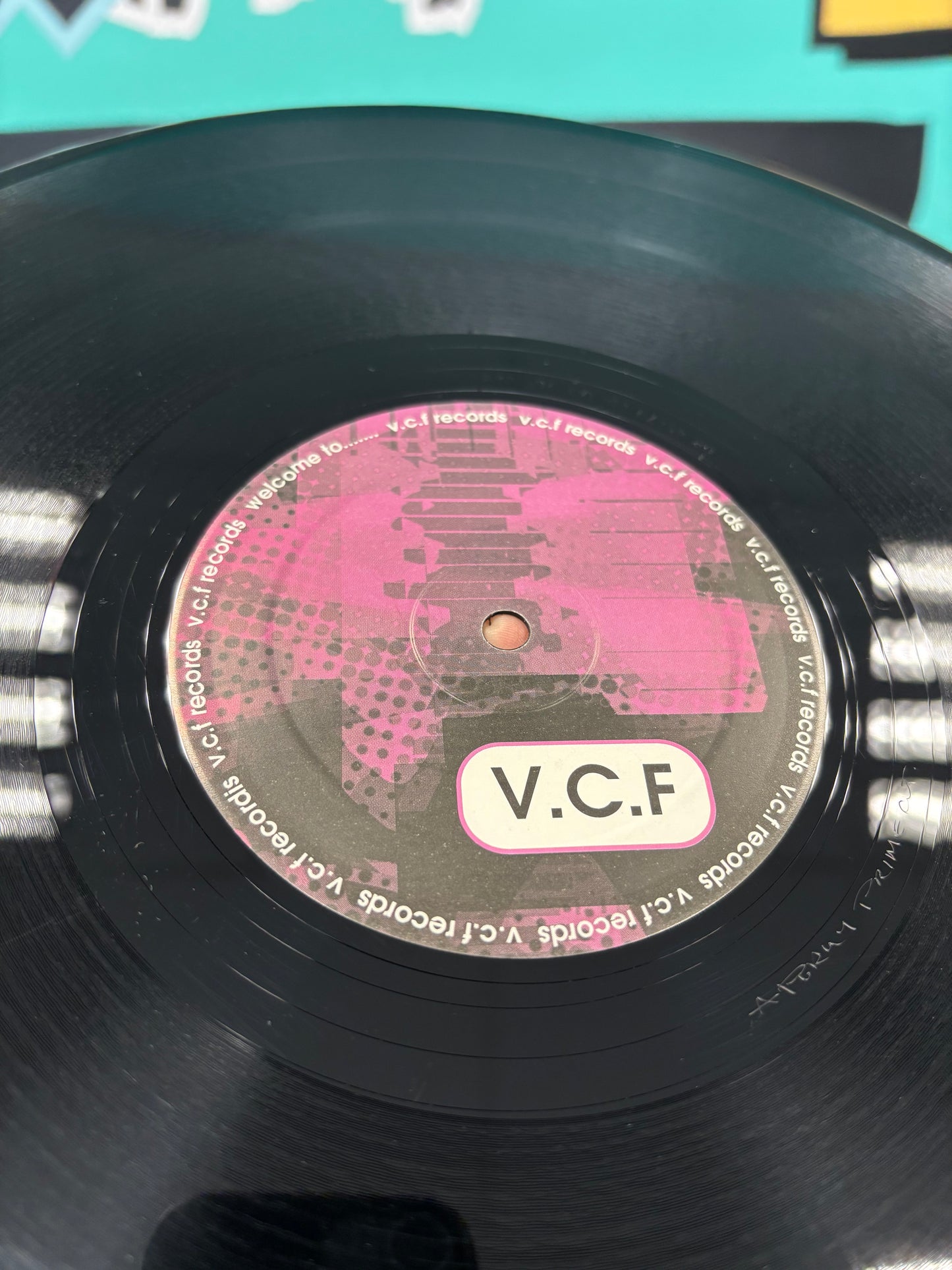 DJ Paola & The Geezer: The Fiction Of Science, 12inch, Only pressing, Voltage Controlled Frequencies, UK 2001