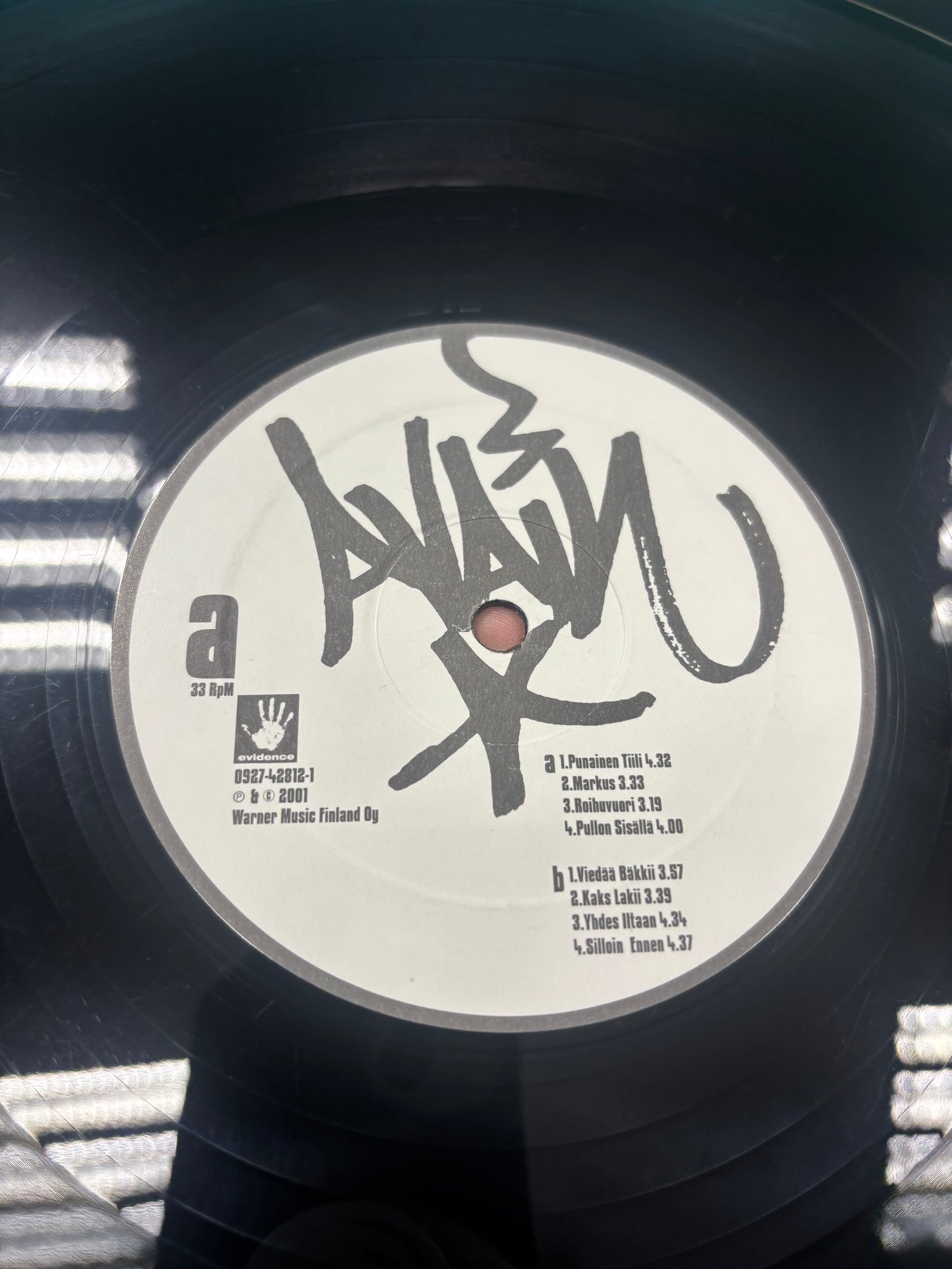 Avain: Punainen Tiili, 2LP, 1st pressing, Warner Music Finland Oy, Finland 2001