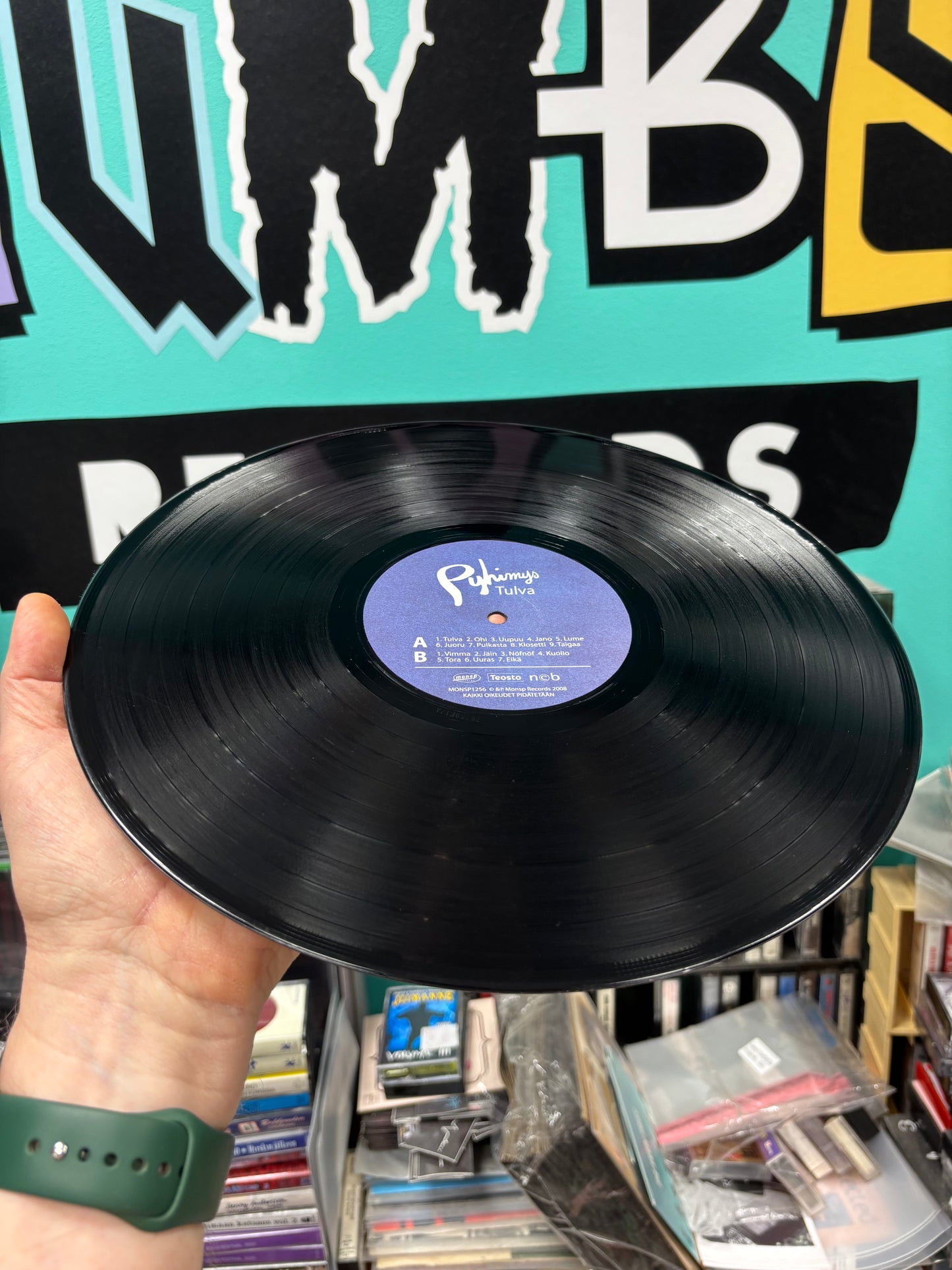 Pyhimys: Tulva, LP, 1st pressing, Monsp Records, Finland 2008