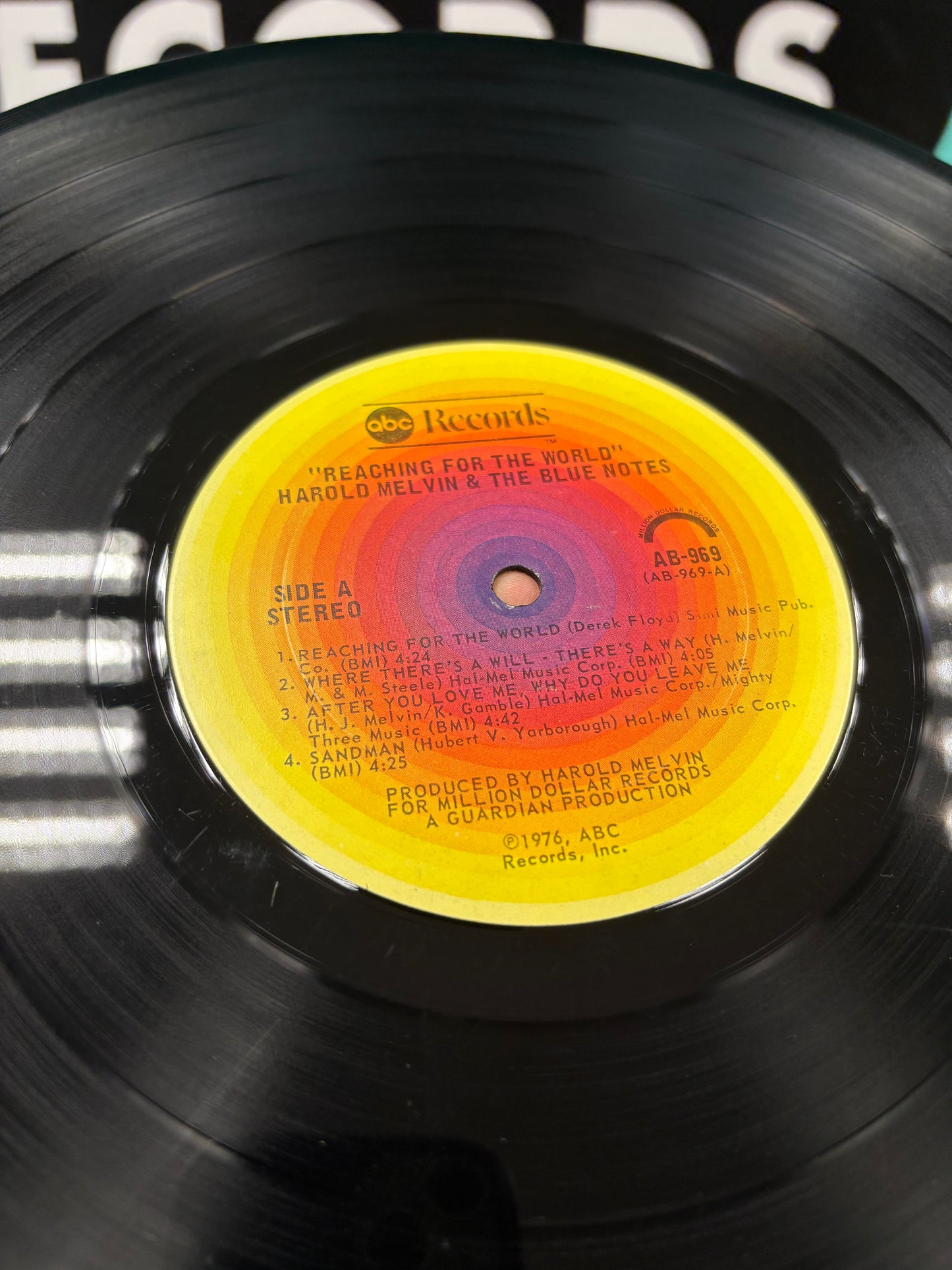 Harold Melvin And The Blue Notes: Reaching For The World, LP, ABC Records, US 1976