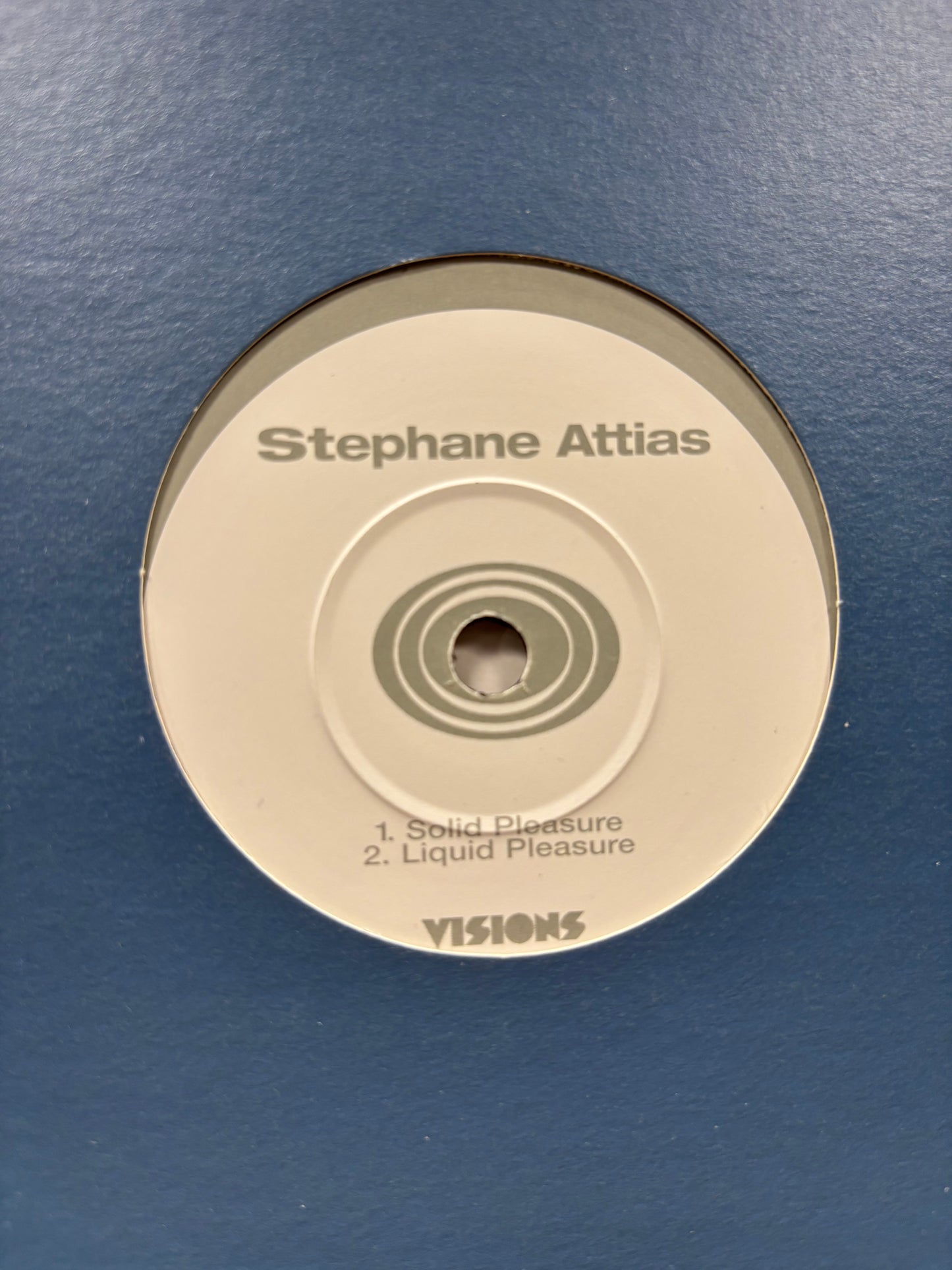 Stephane Attias: Solid Pleasure, 12inch, Only official pressing, Visions Inc, UK 2001