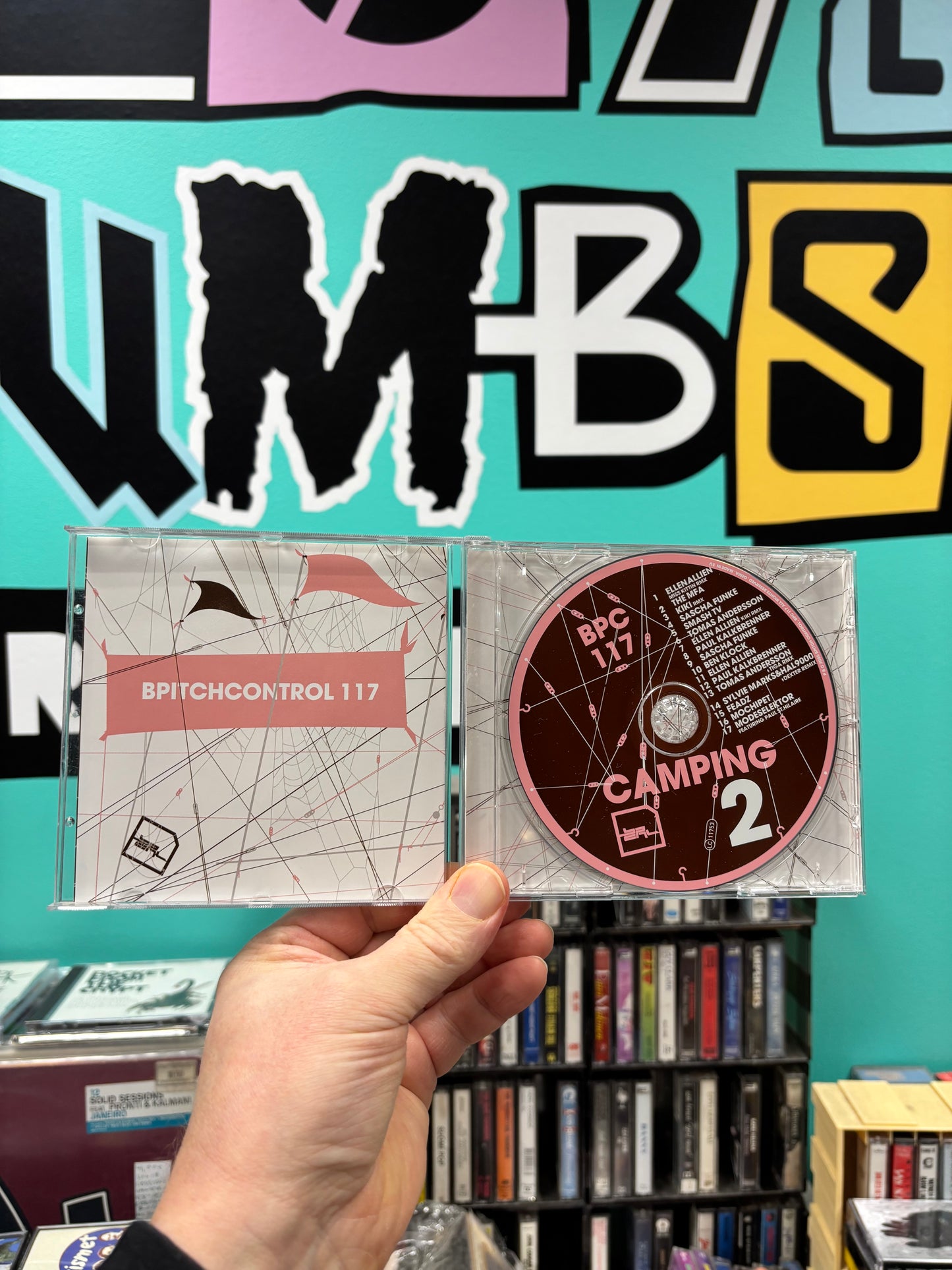 Ellen Allien: Camping 2, CD, Only official pressing, BPitch Control, Germany 2005