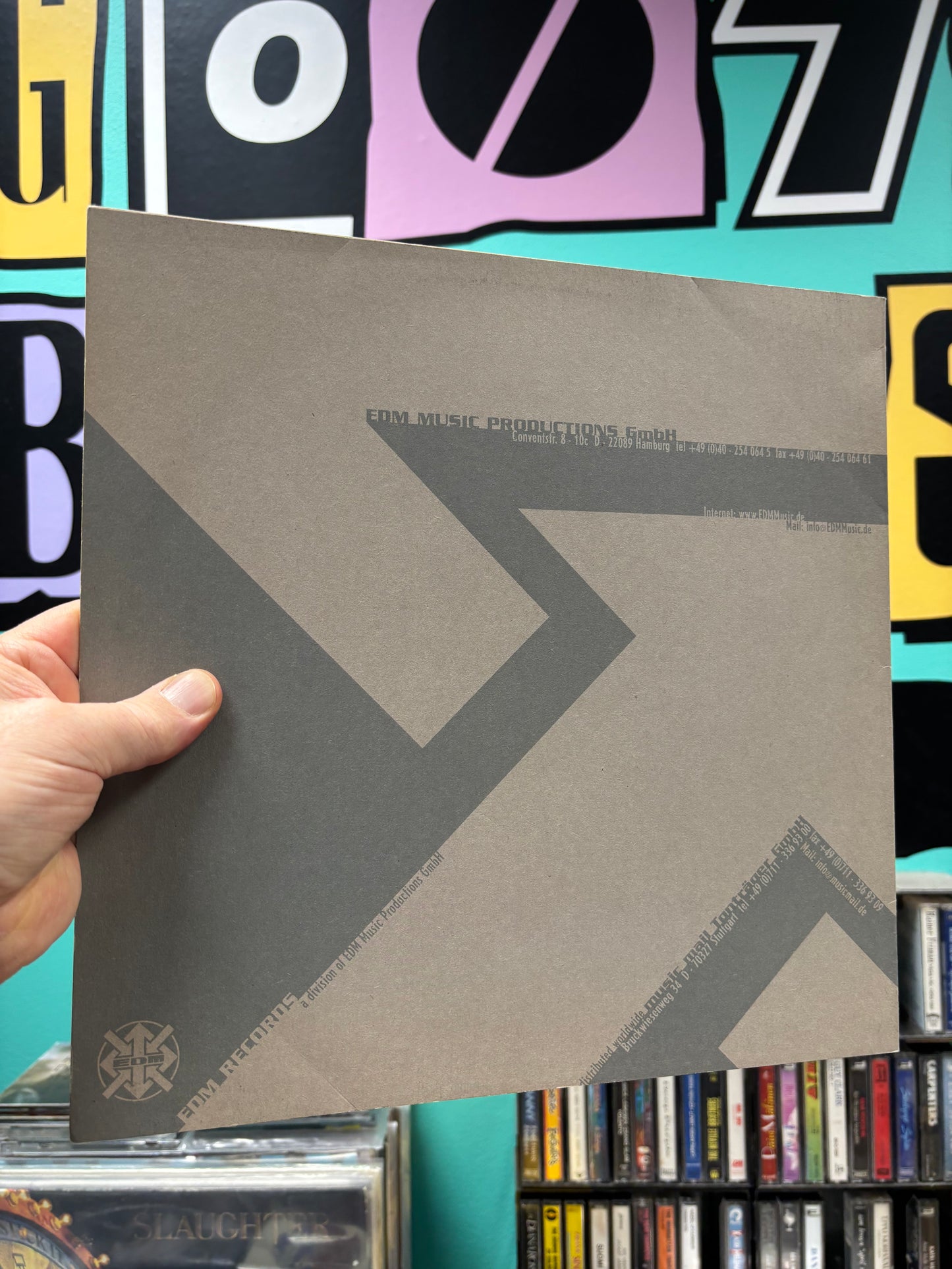 Patrick Jongen: La Fête, 12inch, 1st pressing, EDM, Germany 2001