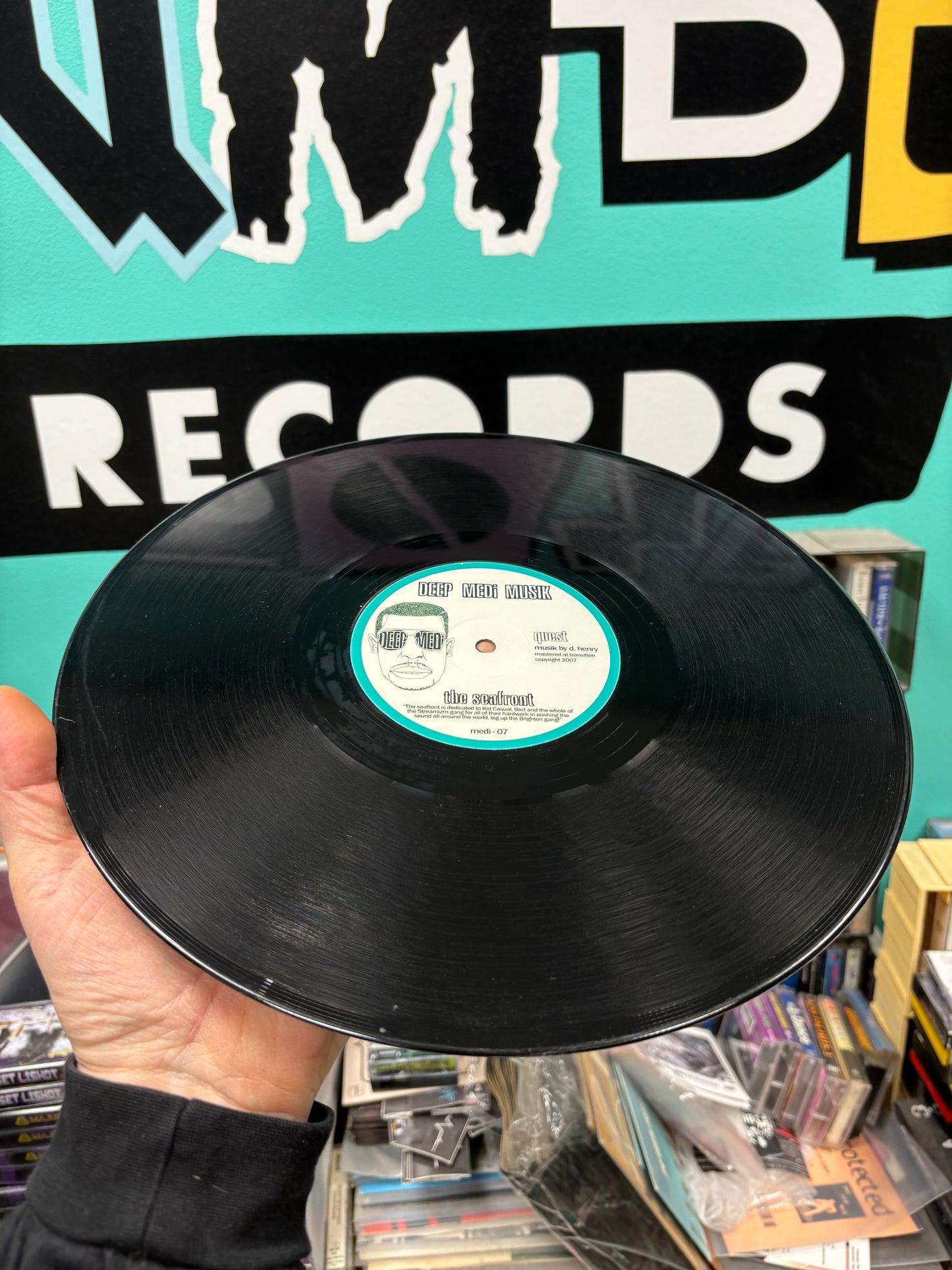 Quest: The Seafront, 12inch, Only pressing, Deep Medi Musik, UK 2008