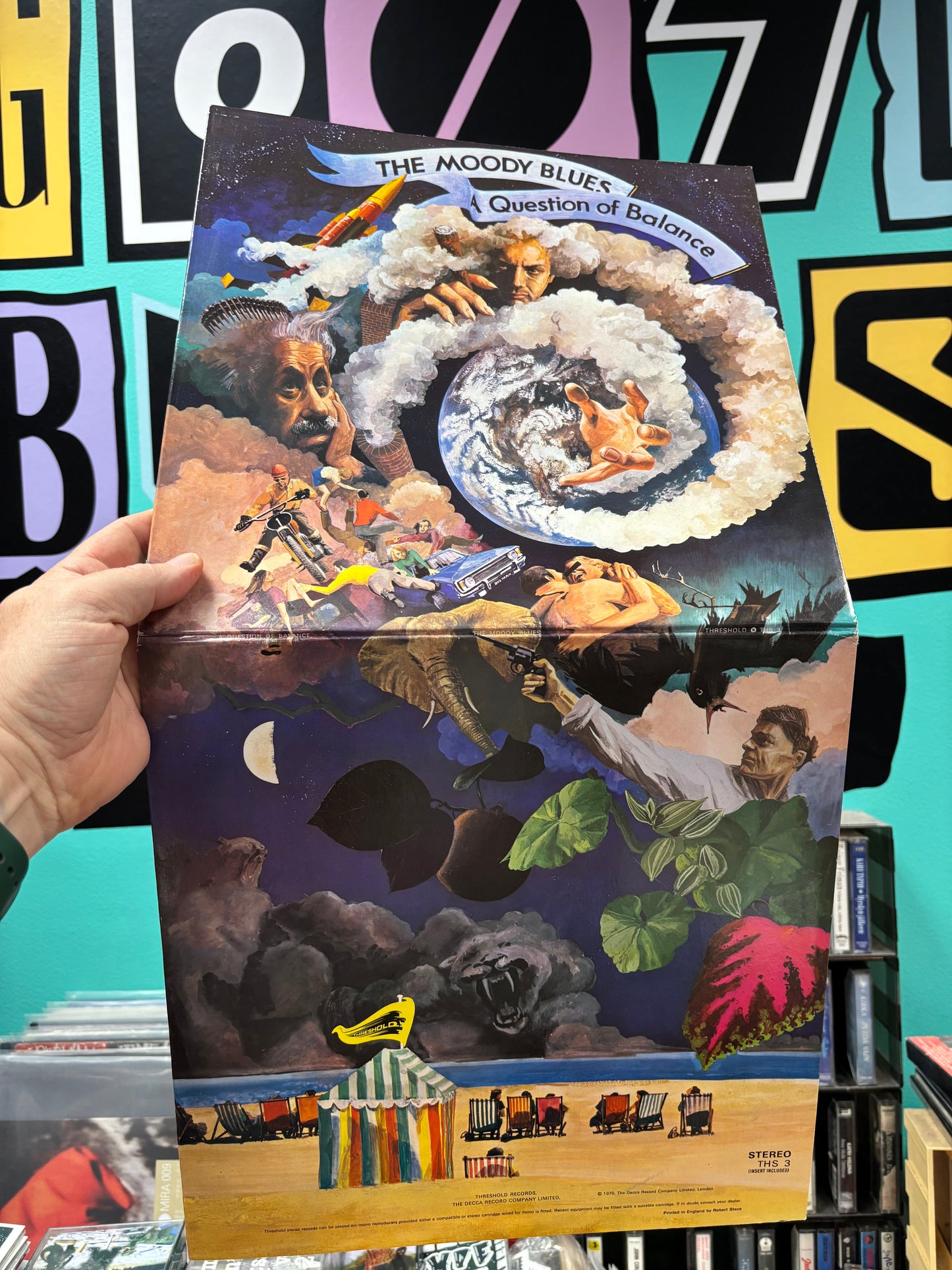 The Moody Blues: A Question Of Balance, LP, reissue, gatefold, Decca, Netherlands year?