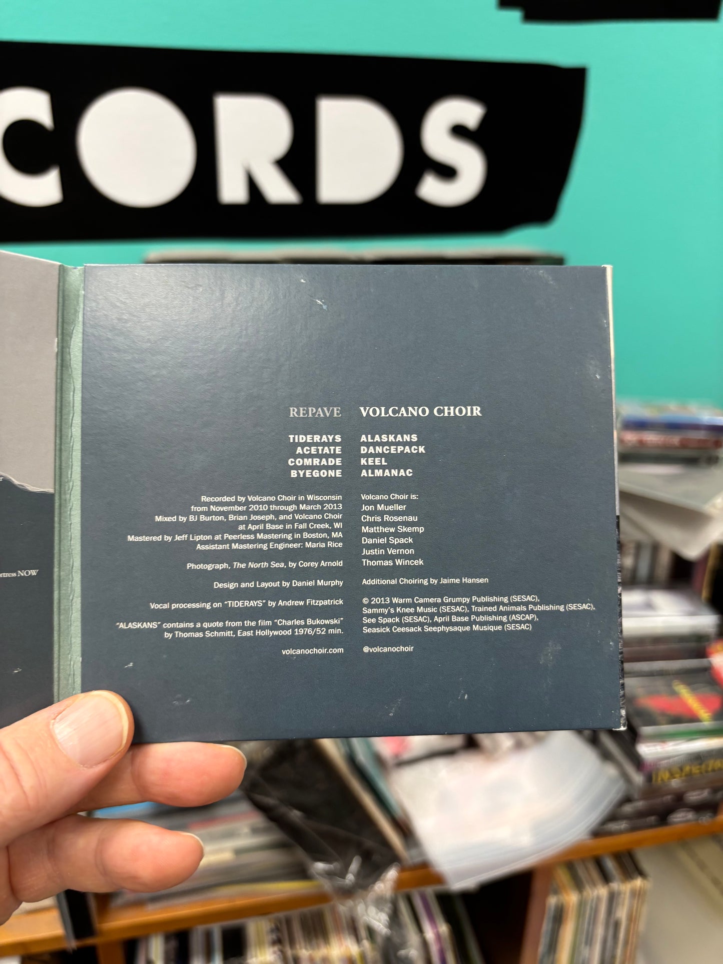 Volcano Choir: Repave, CD, Jagjaguwar, US 2013