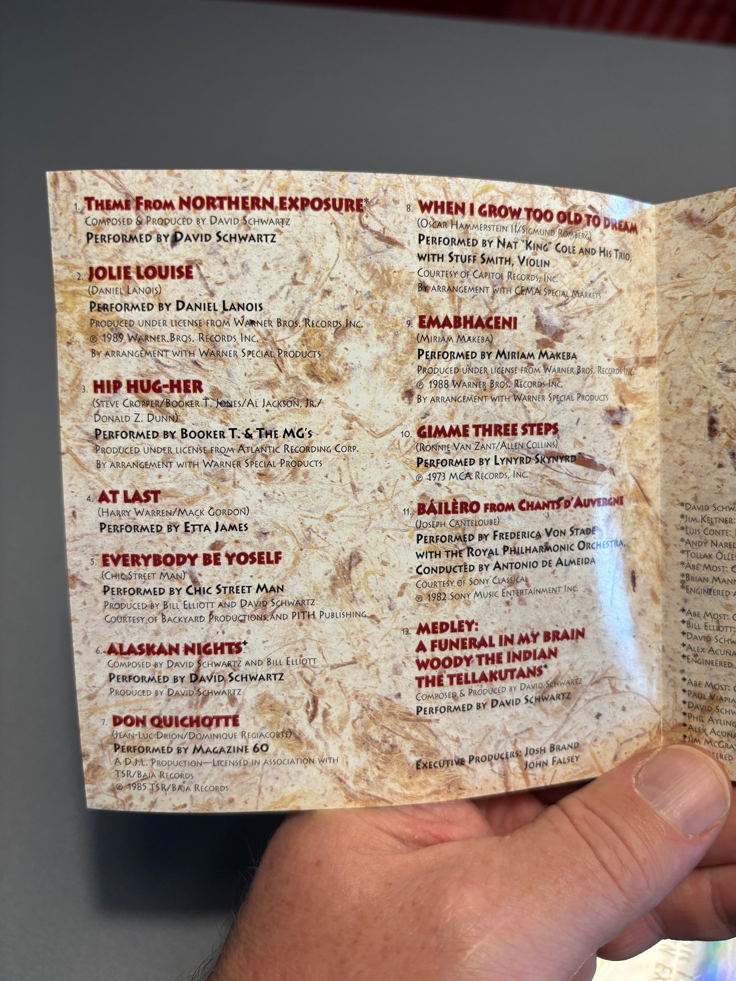 Music From The Television Series Northern Exposure, CD, MCA Records, Germany 1992