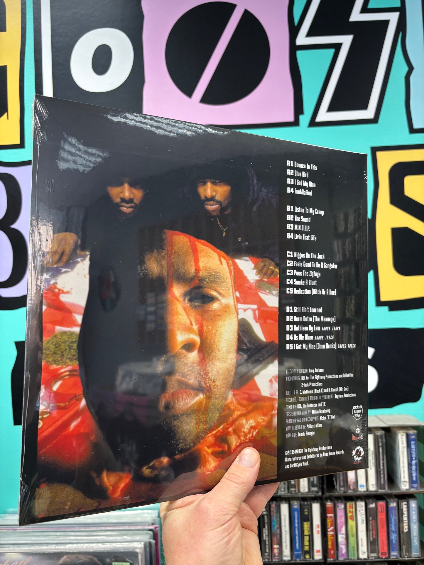 RBL Posse: Ruthless By Law, 2LP, gatefold, reissue, remastered especially for vinyl, Limited Edition, Hand Numbered, white vinyls, The Rightway Productions, NorthCyde Vinyl, Dead Press Records, Europe 2026