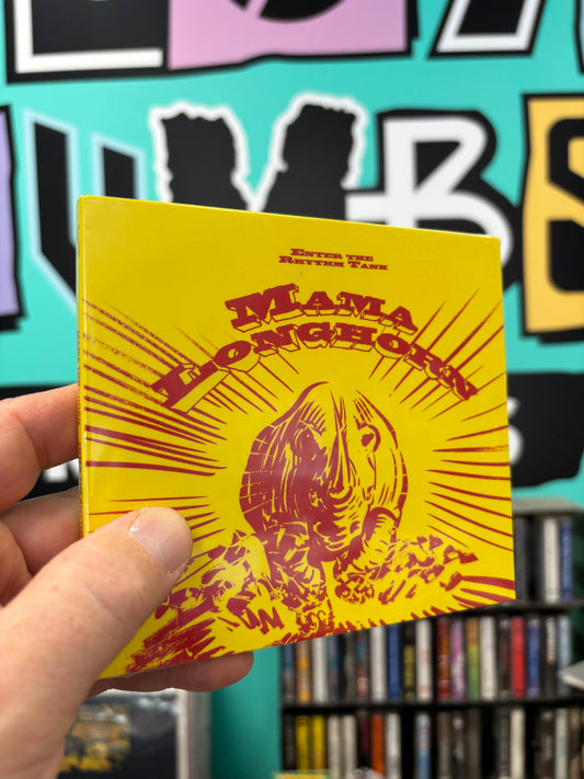 Mama Longhorn: Enter The Rhythm Tank, CD, Only CD pressing, Karkia Mistika, Seeker, Finland 2014