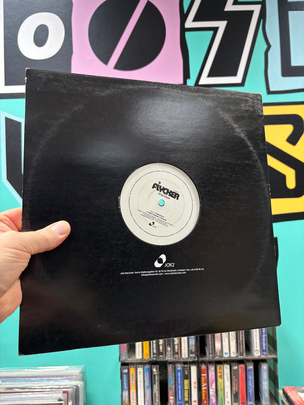 Sheridan: Fatz Theme/Flycker, 12inch, 1st pressing, Joia Records, Sweden 2006