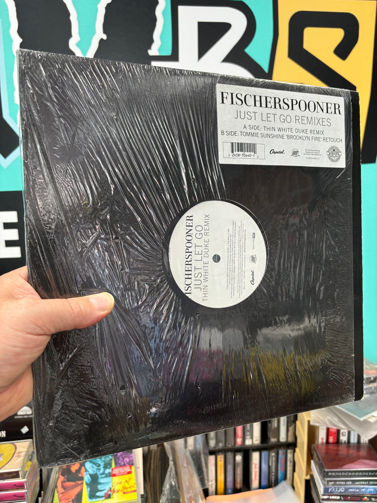 Fischerspooner: Just Let Go Remixes, 12inch, Capitol Records, US 2004