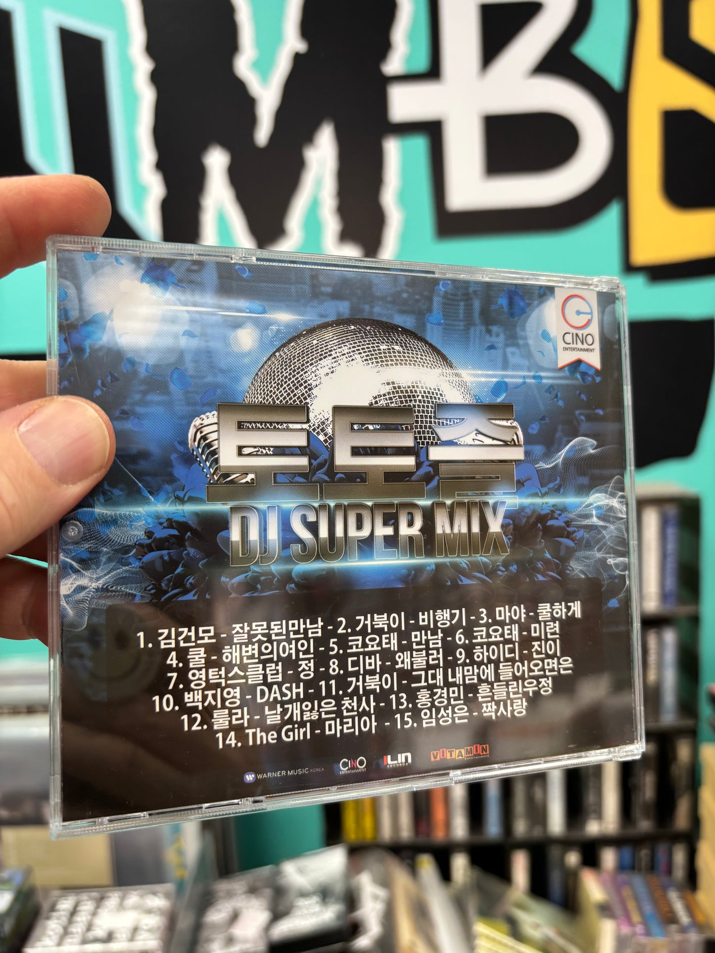 DJ Super Mix, 3CD, Only pressing?, Warner Music Korea, Korea 2015