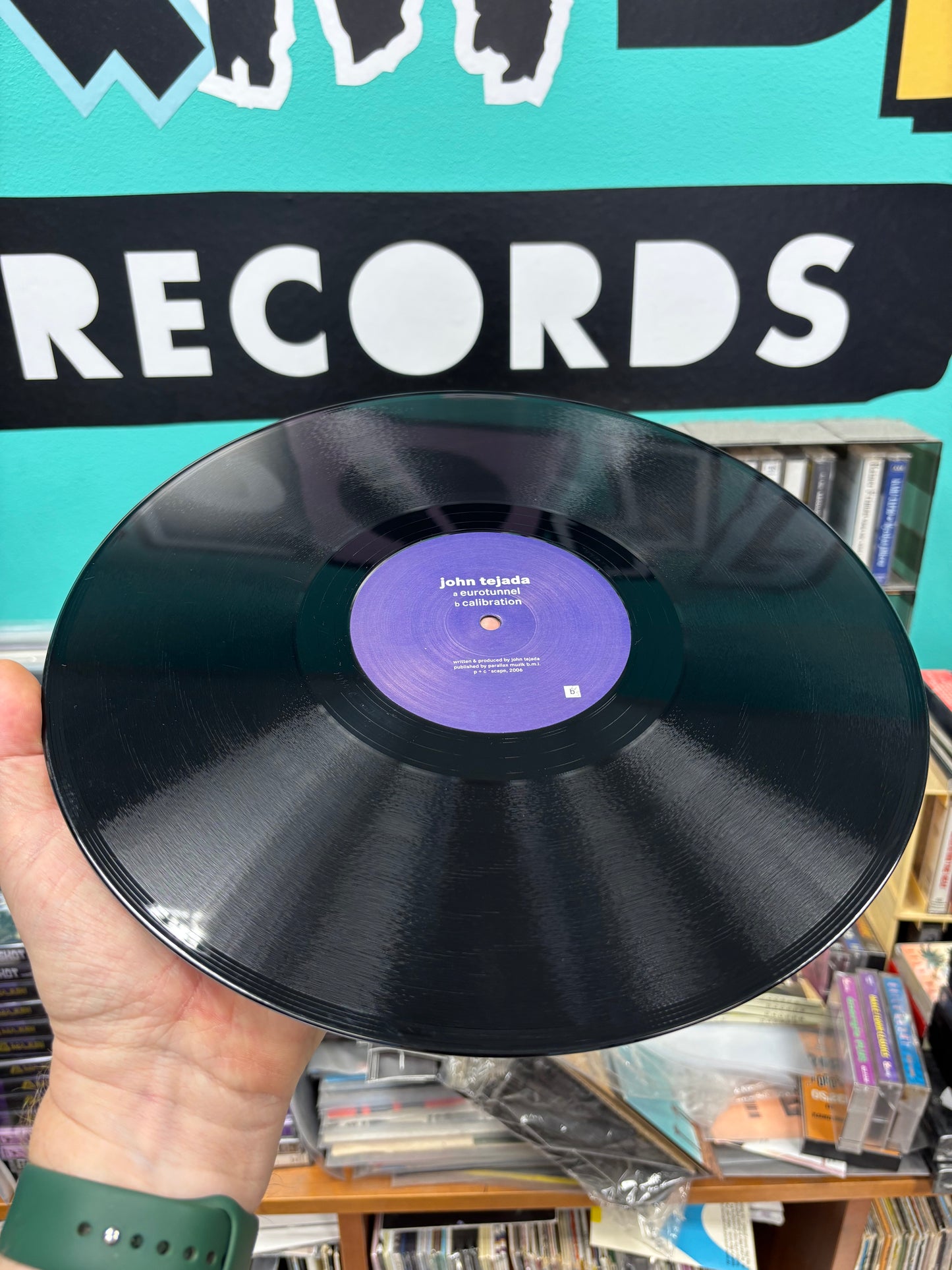 John Tejada: Eurotunnel/Calibration, 12inch, Only official pressing, ~scape, Germany 2006