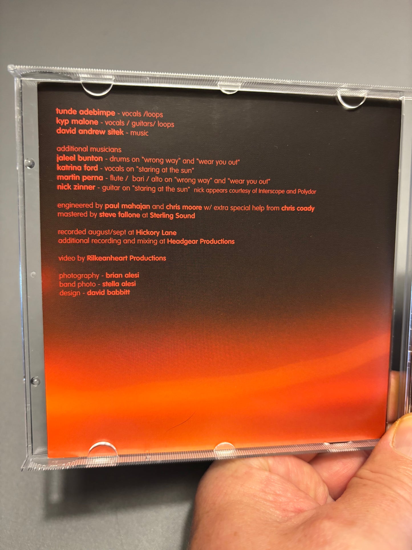 TV On The Radio: Desperate Youth, Blood Thirsty Bands, CD, Enhanced, 4AD, Europe 2004