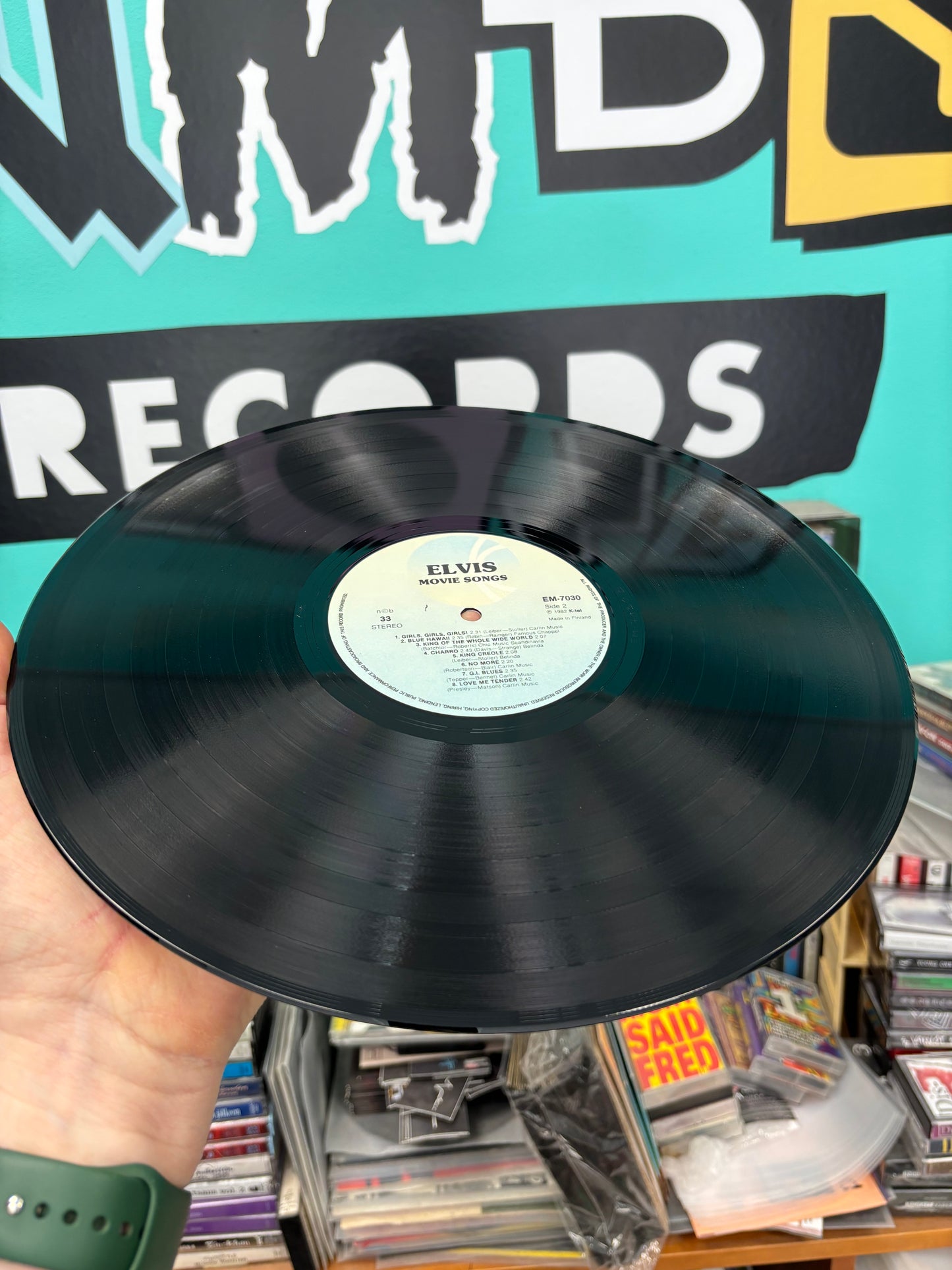 Elvis Presley - Elvis Movie Songs, LP, K-Tel, Finland 1982