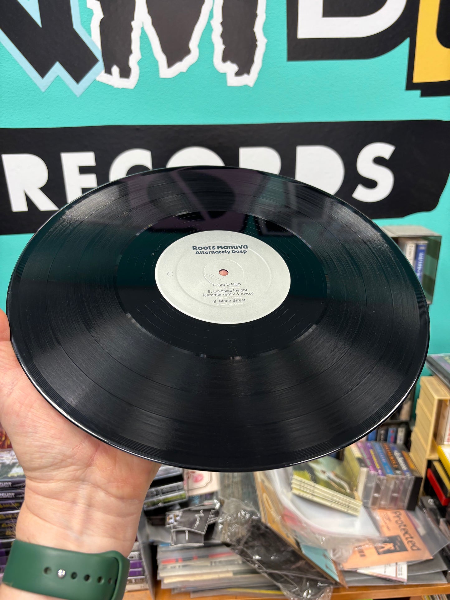 Roots Manuva: Alternately Deep, 2LP, Only vinyl pressing, Big Dada Recordings, UK 2006