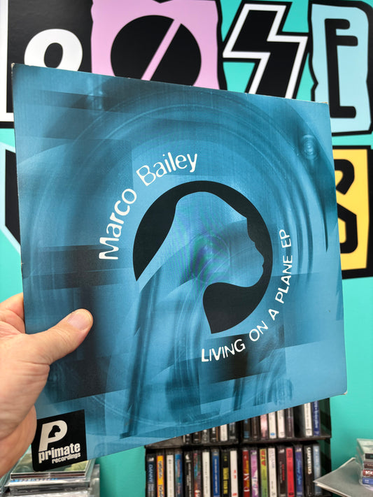 Marco Bailey: Living On A Plane EP, 12inch, Only official pressing, Primate Recordings, UK 2003