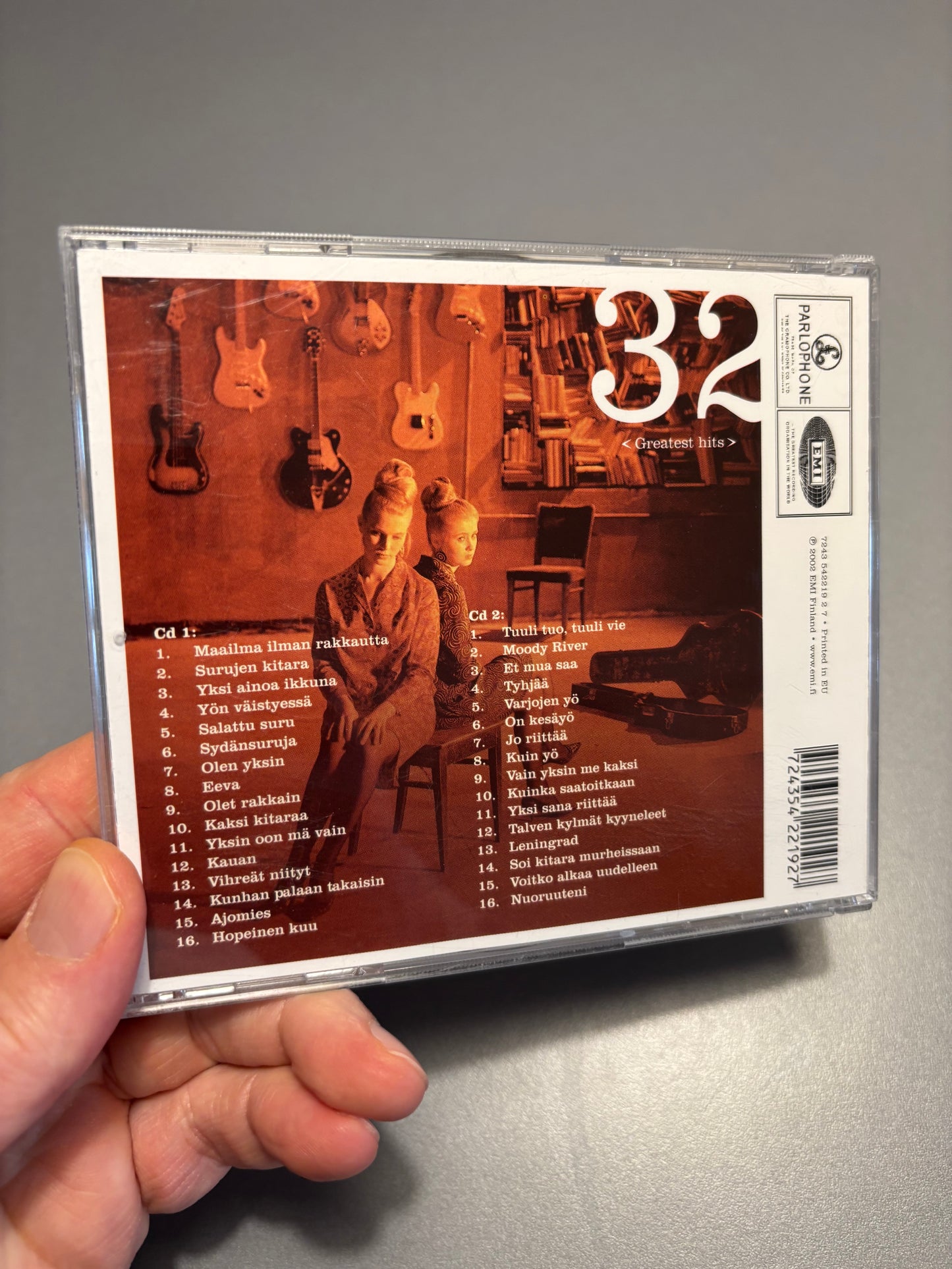 Topi Sorsakoski & Agents - Surujen Kitara - 32 Greatest Hits, 2CD, reissue, Parlophone, EMI, Finland 2002