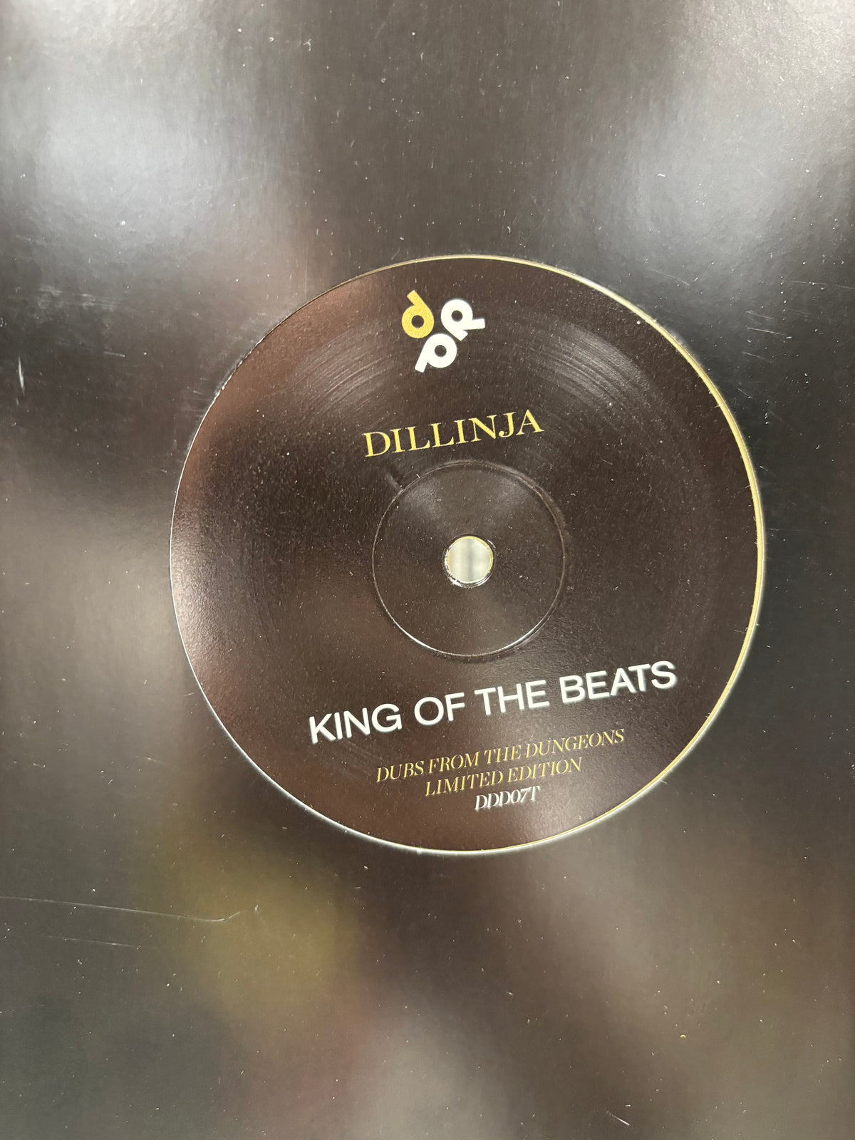 Dillinja: You/King Of The Beats, 12inch, Only pressing, Limited Edition, Gold, Dom & Roland Productions, UK 2018