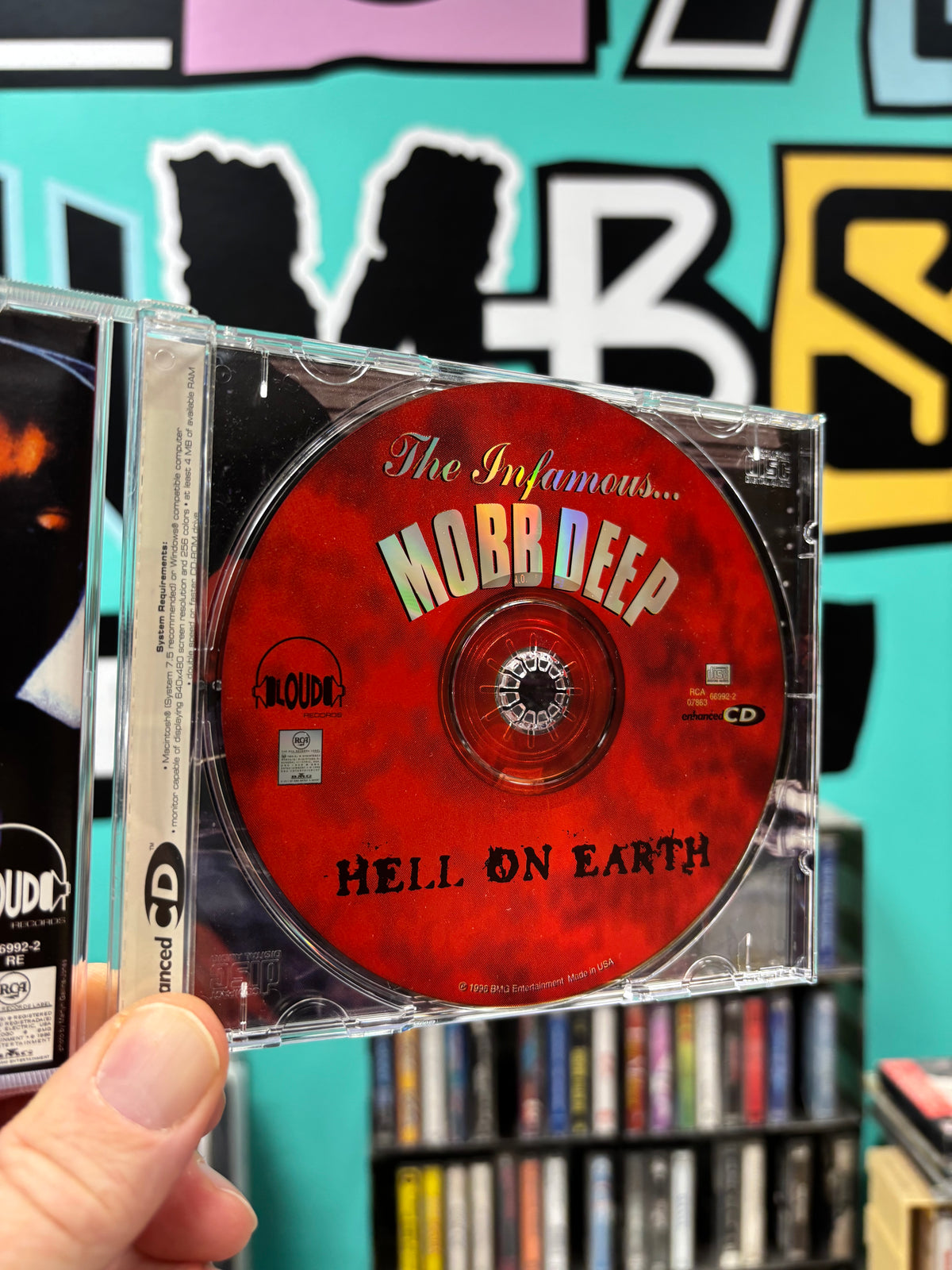 Mobb Deep: Hell On Earth, CD, Mispress?, Loud Records, RCA Records Label, BMG, US 1996
