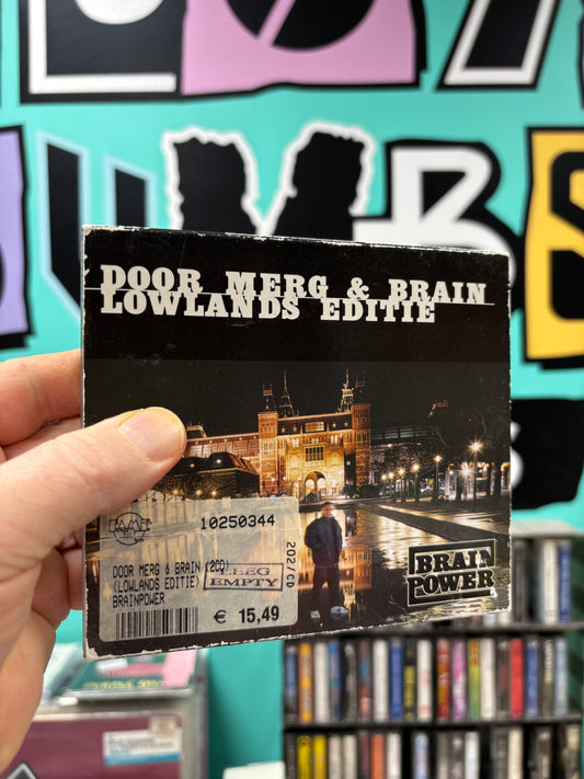 Brainpower: Door Merg & Brain (Lowlands Editie), 2CD, 1st pressing, Only 2CD version, [PIAS] Recordings, Netherlands 2002