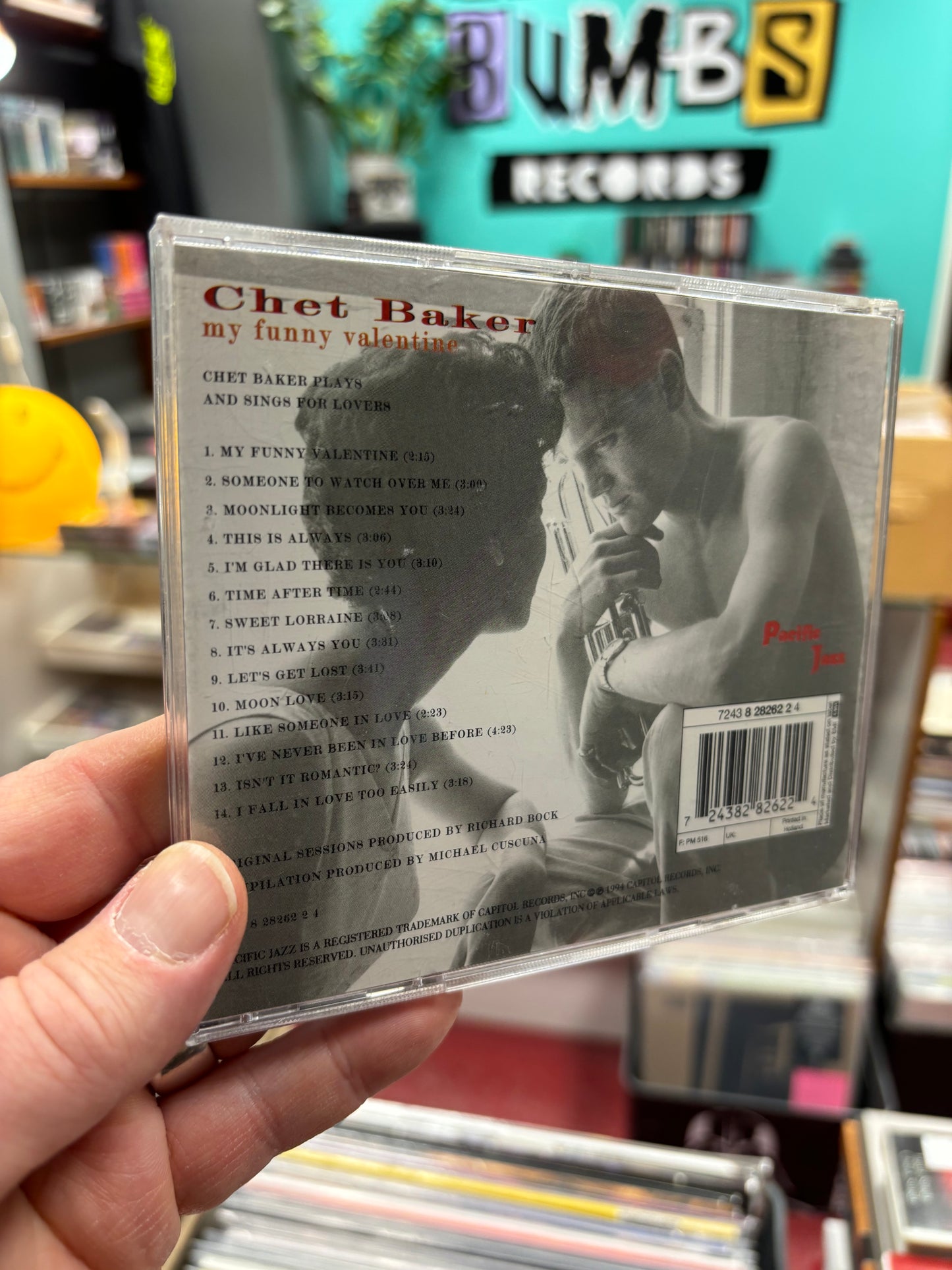 Chet Baker: My Funny Valentine, CD, Europe 1994