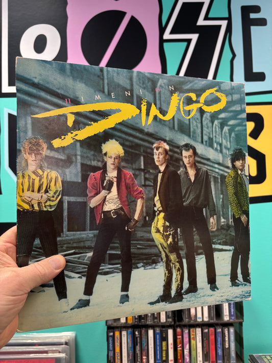 Dingo: Nimeni On Dingo, LP, 1st pressing, Kräk!, Finland 1984