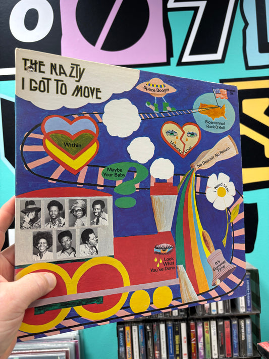 The Nazty: I Got To Move, LP, gatefold, 1st pressing, Mankind, US 1976