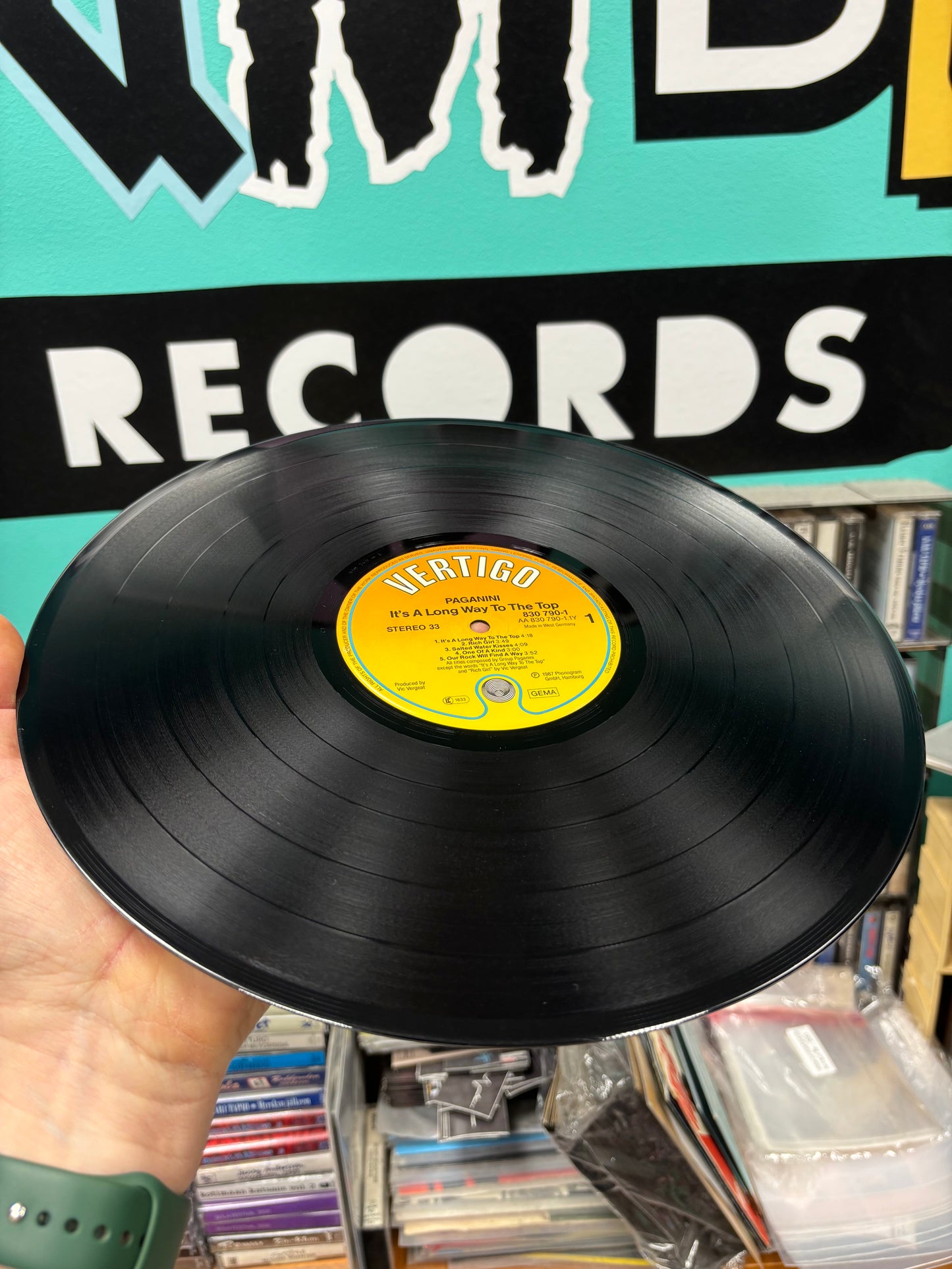 Paganini: It’s A Long Way To The Top, LP, Vertigo, Germany 1987