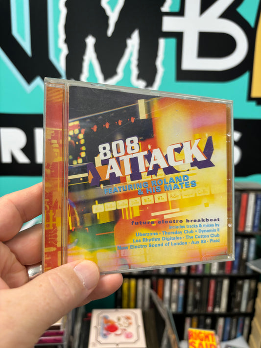 808 Attack, CD, Only pressing, Kickin Records, Slip ’n’ Slide, Slip ’N’ Slide Blue, UK & France 1999