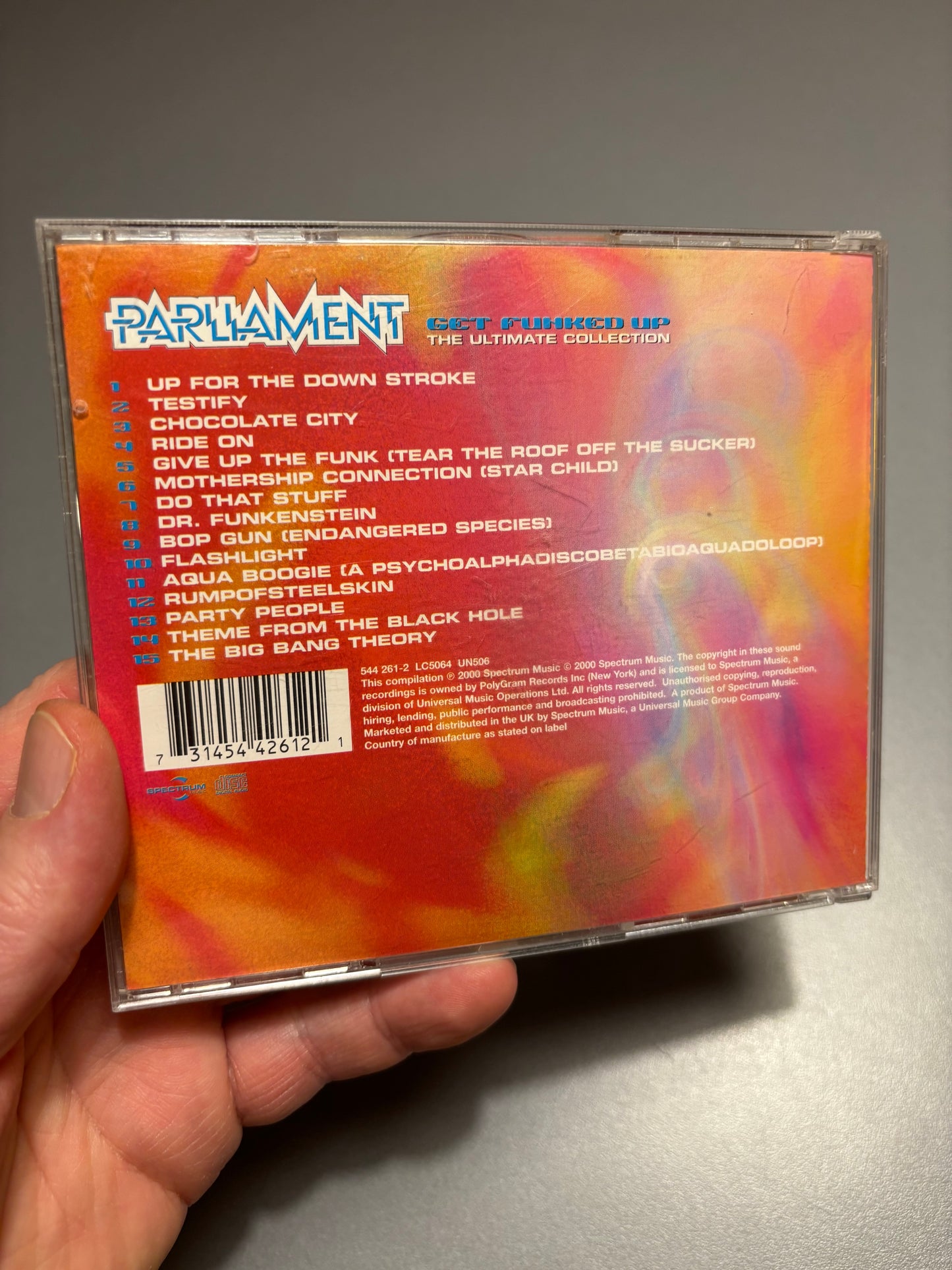 Parliament: Get Funked Up - The Ultimate Collection, CD, Spectrum Music, Europe 2000