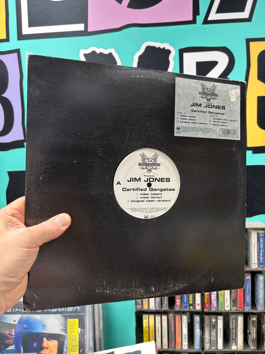 Jim Jones: Certified Gangstas, 12inch, OG pressing, Koch Records, Diplomats, US 2004