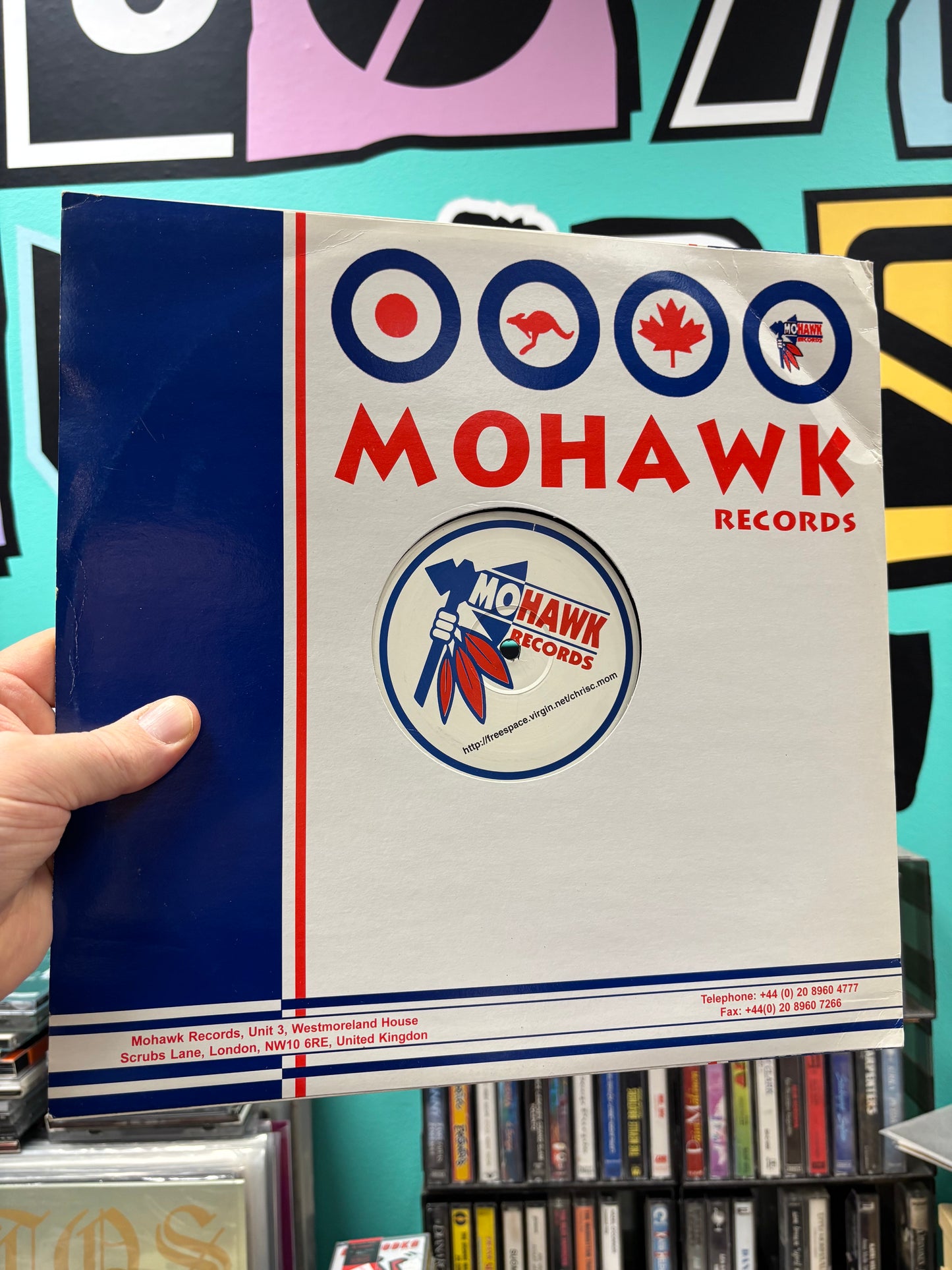 Eufex: Accellerator/Chris C: Get On The Floor, 12inch, Only official pressing, Mohawk Records, UK 2000