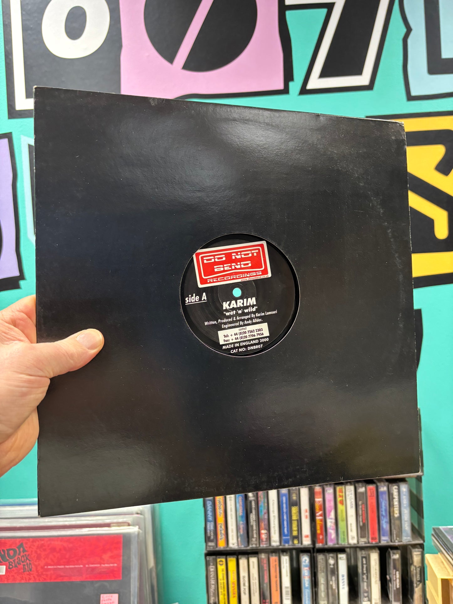 Karim: Wet ’n’ Wild/2 Slags: Feel Free, 12inch, Only official pressing, Do Not Bend Records, UK 2001