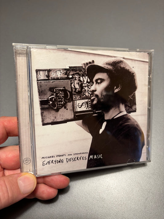 Michael Franti and Spearhead: Everyone Deserves Music, CD, Copy Protected, Labels, Boo Boo Wax, EMI, Europe 2003