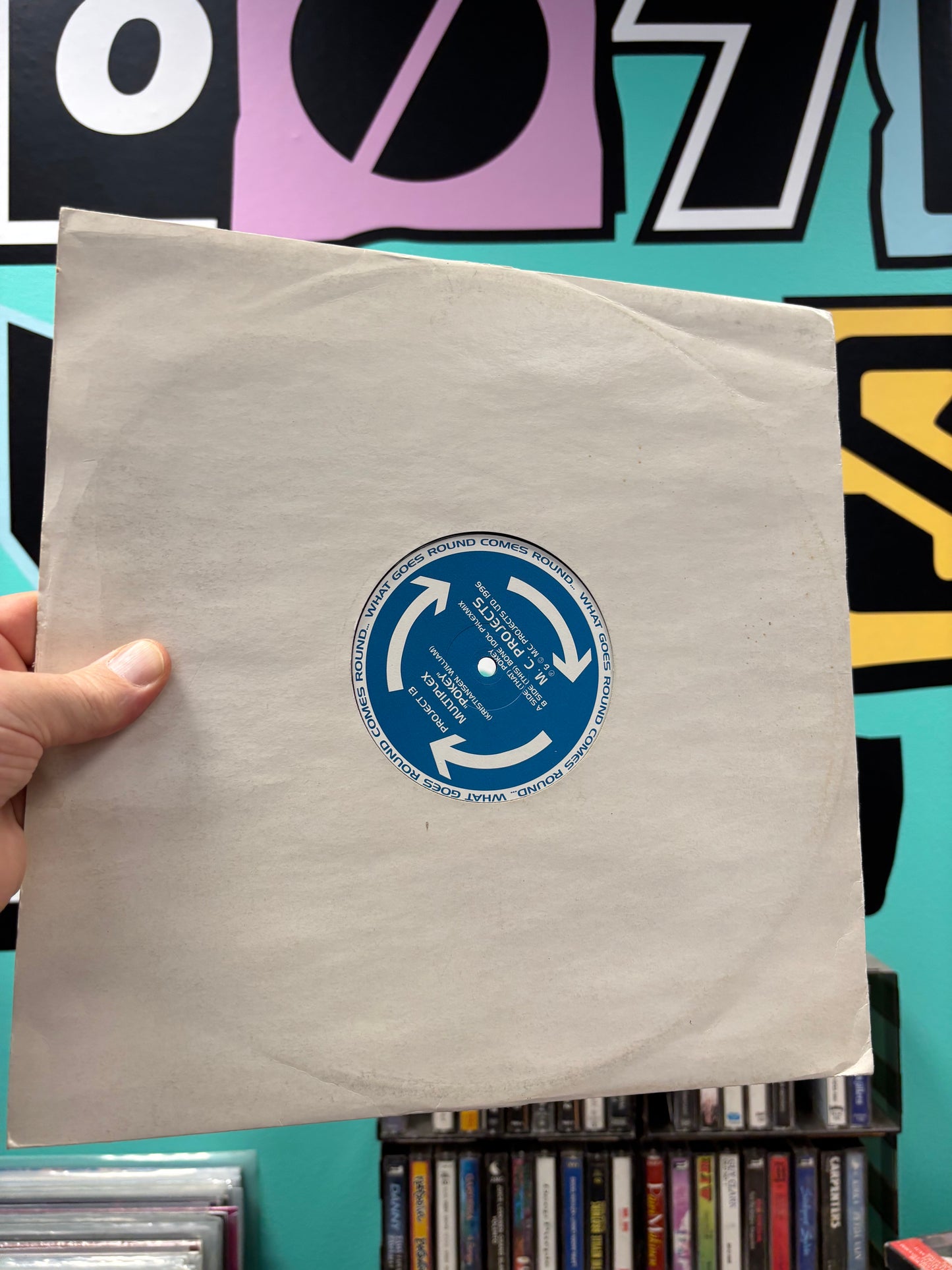 Multiplex: Pokey, 12inch, Only official pressing, M.C. Projects, UK 1996